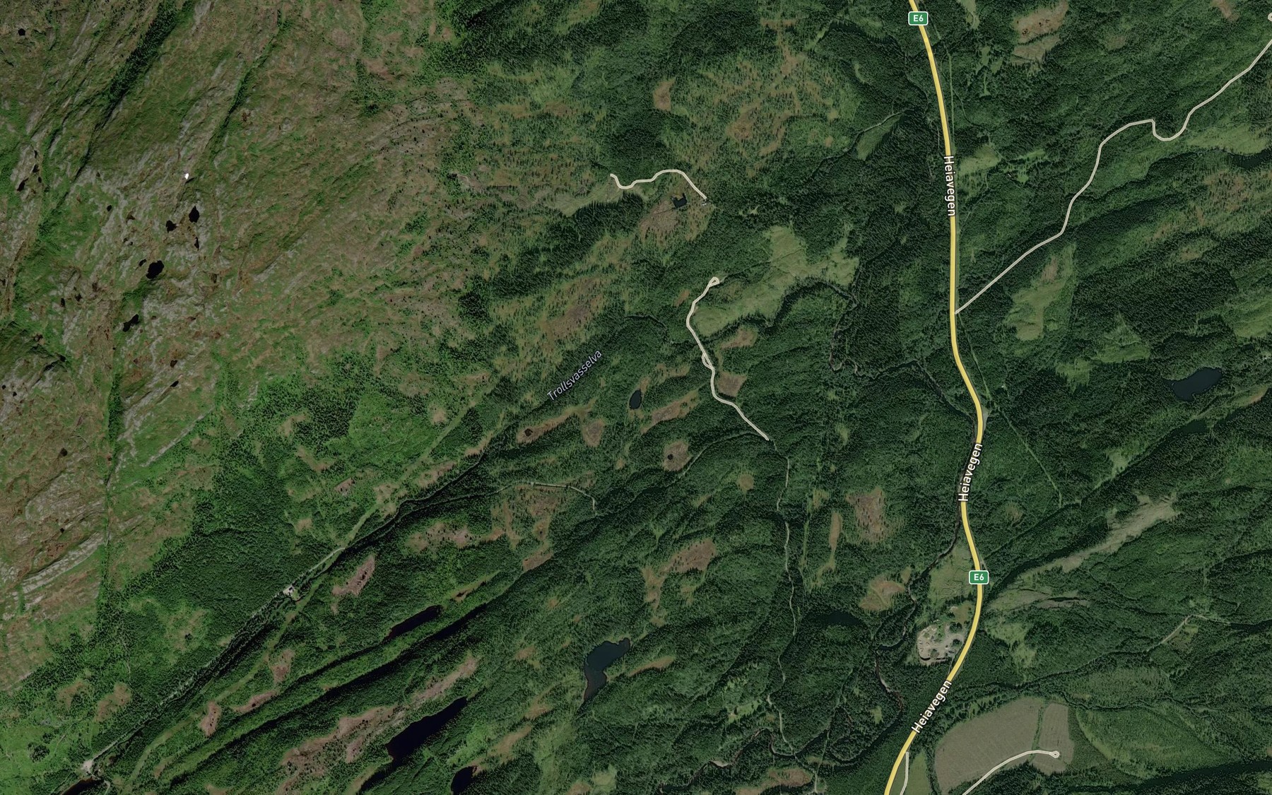 Satellite map of the Skarstjonna