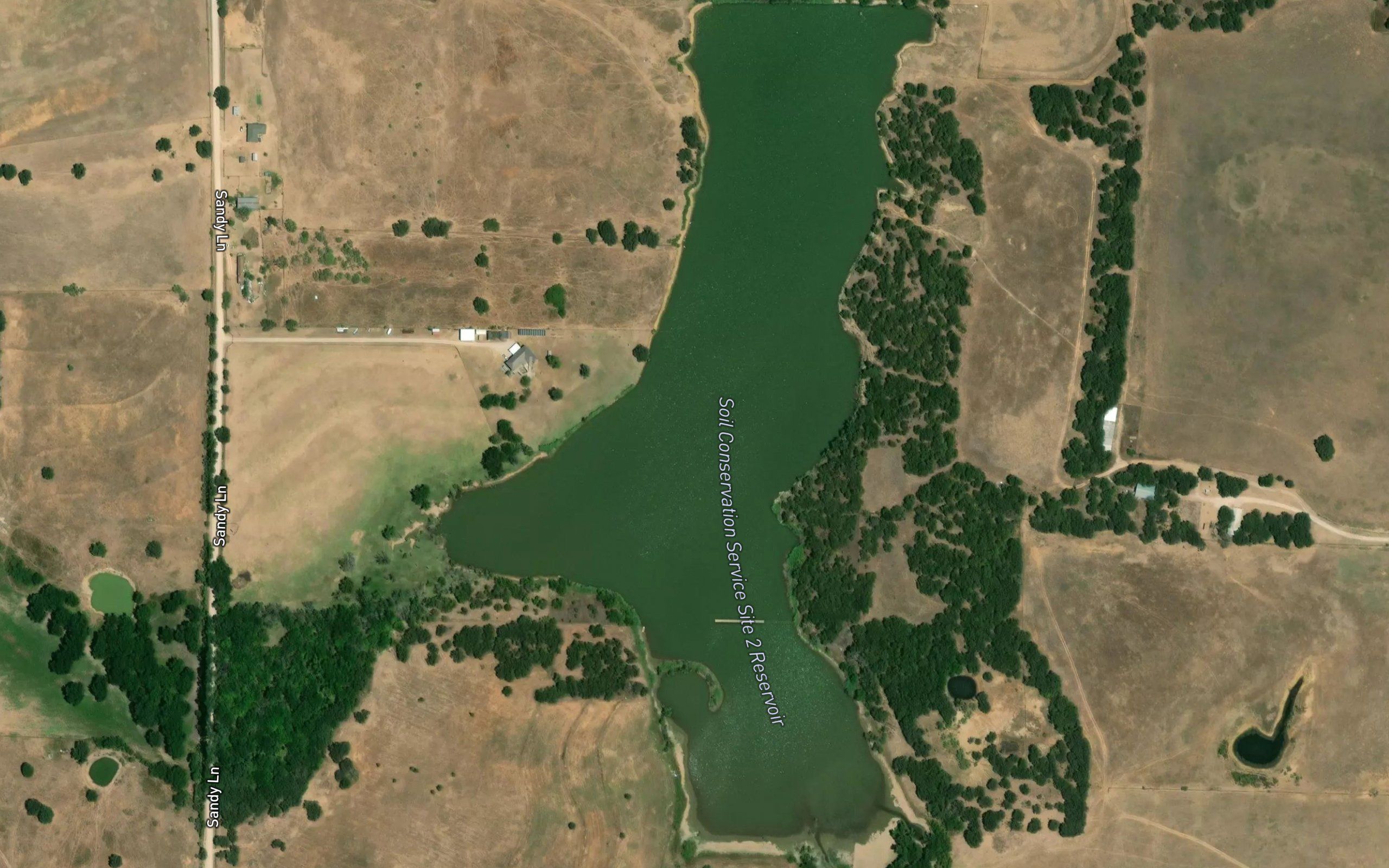 Soil Conservation Service Site 2 Reservoir