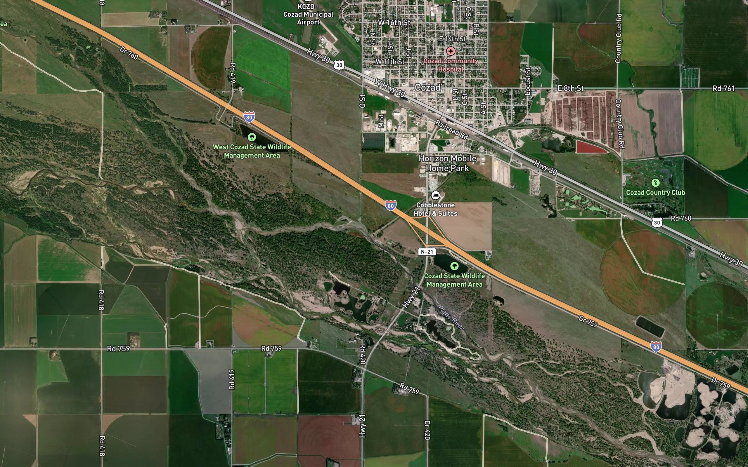 Dawson County Diversion Reservoir