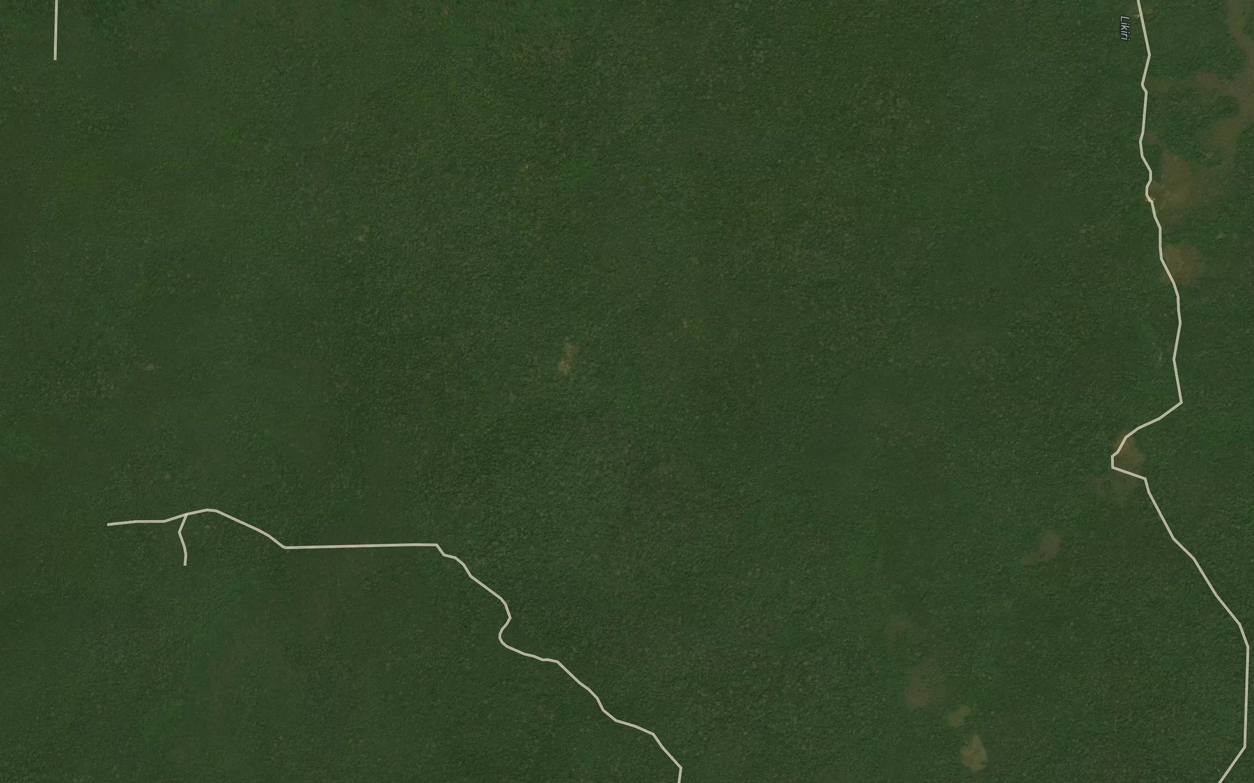 Satellite map of the Likom