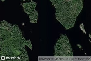 Satellite map of the Kapustavesi