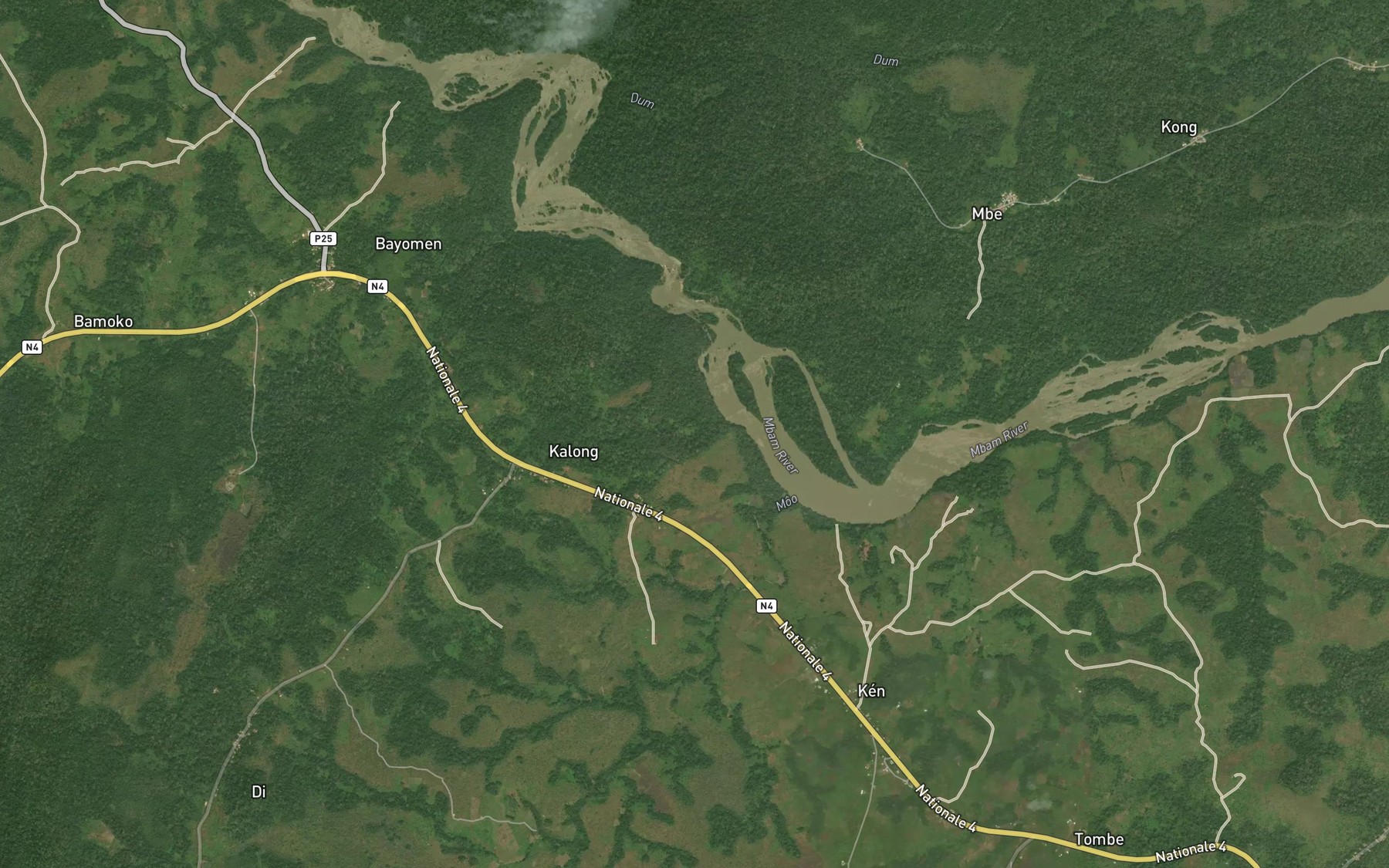 Satellite map of the Moo
