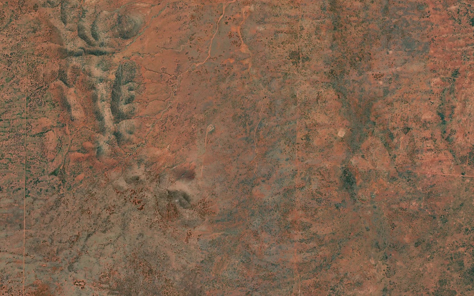 Satellite map of the Lake Eckerbon