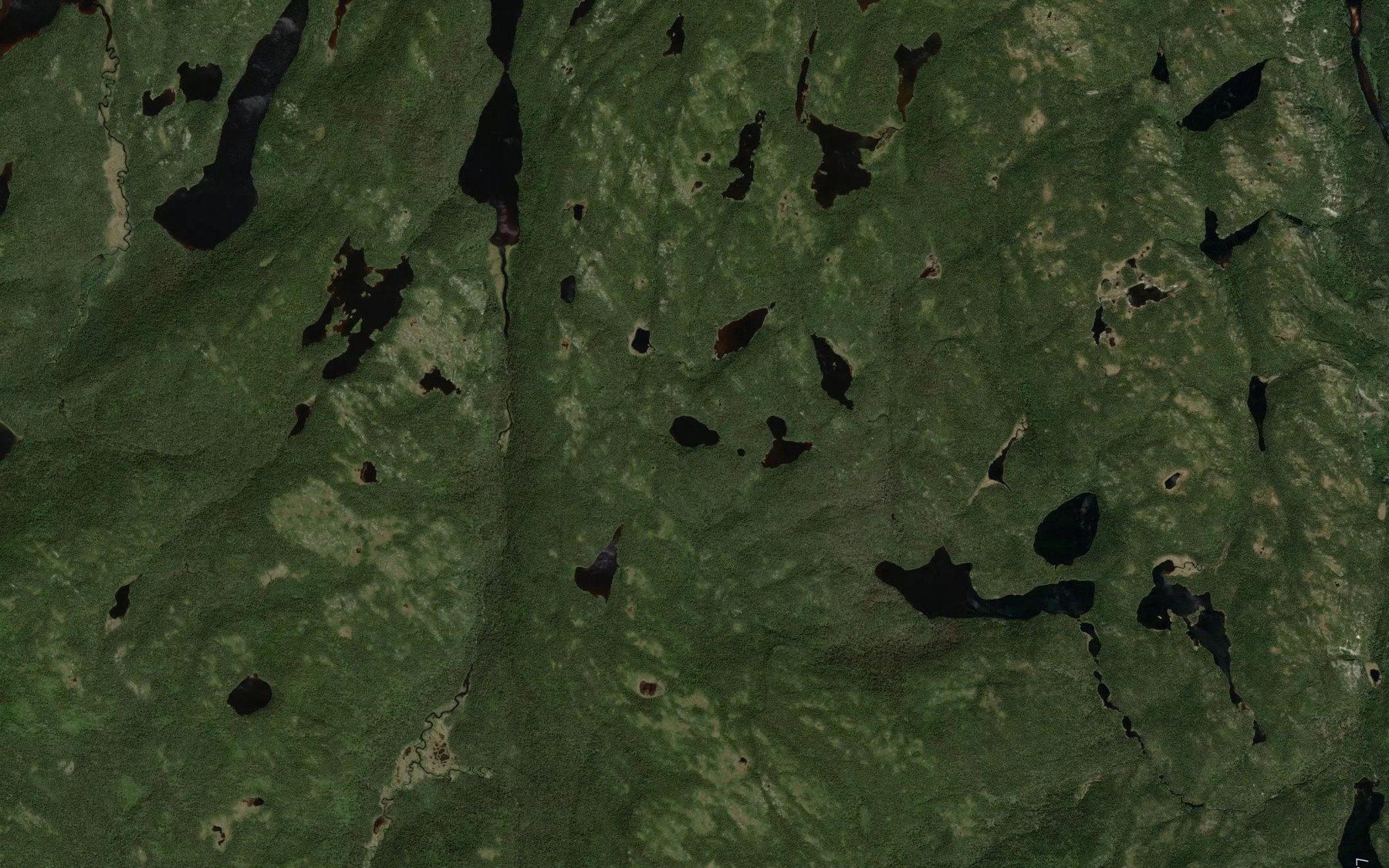 Satellite map of the Lac Neol