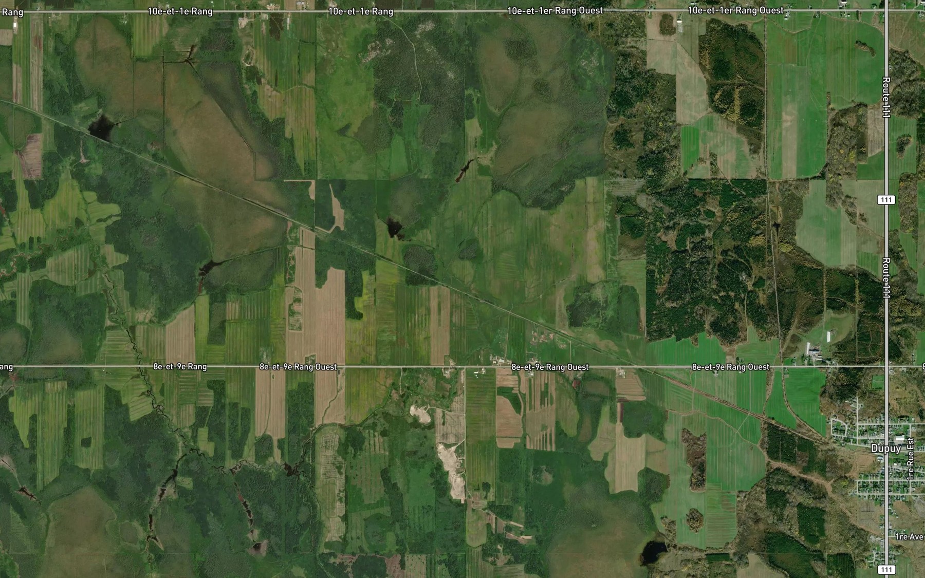 Satellite map of the Embranchement Fernand