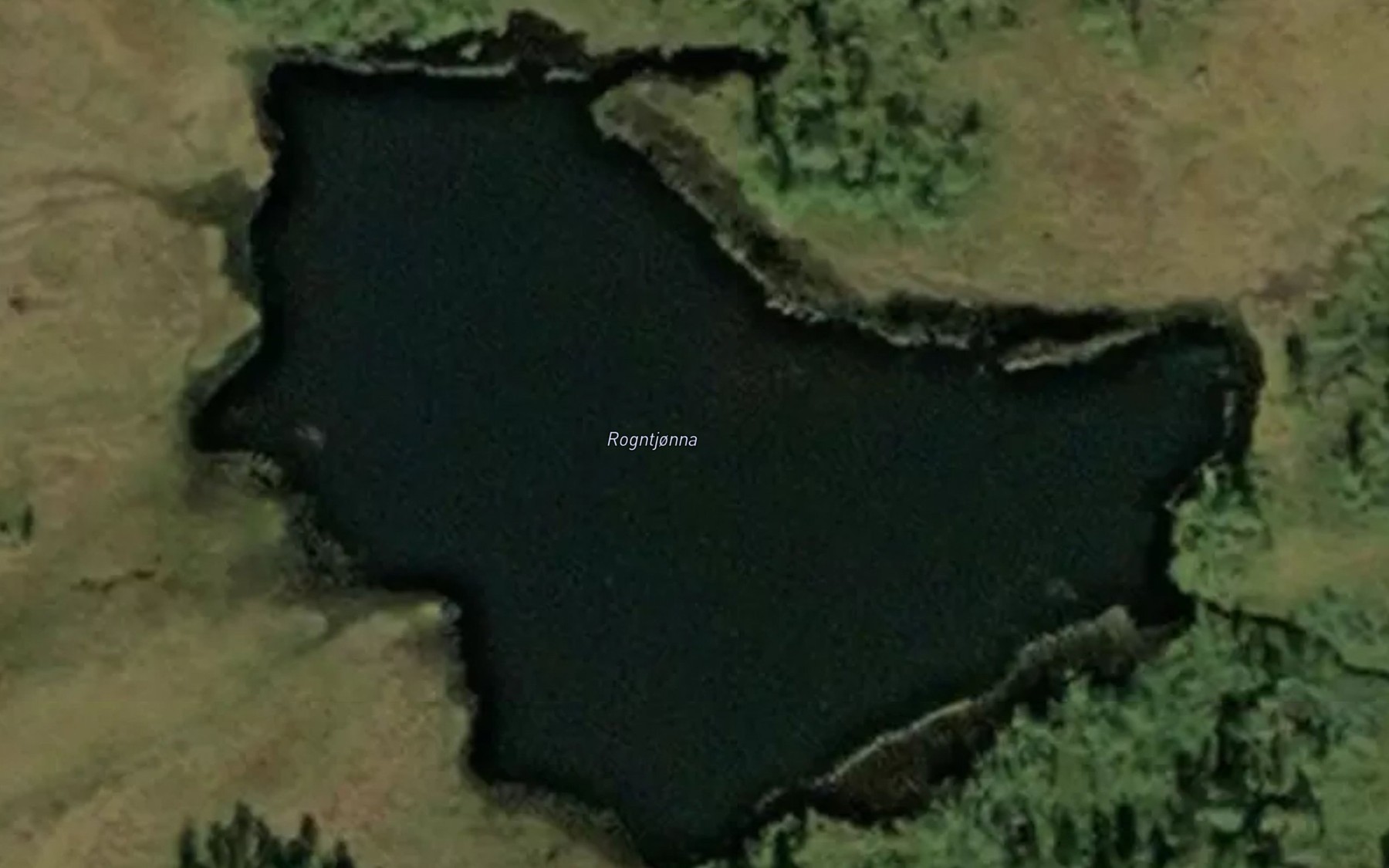 Satellite map of the Rognstjorna