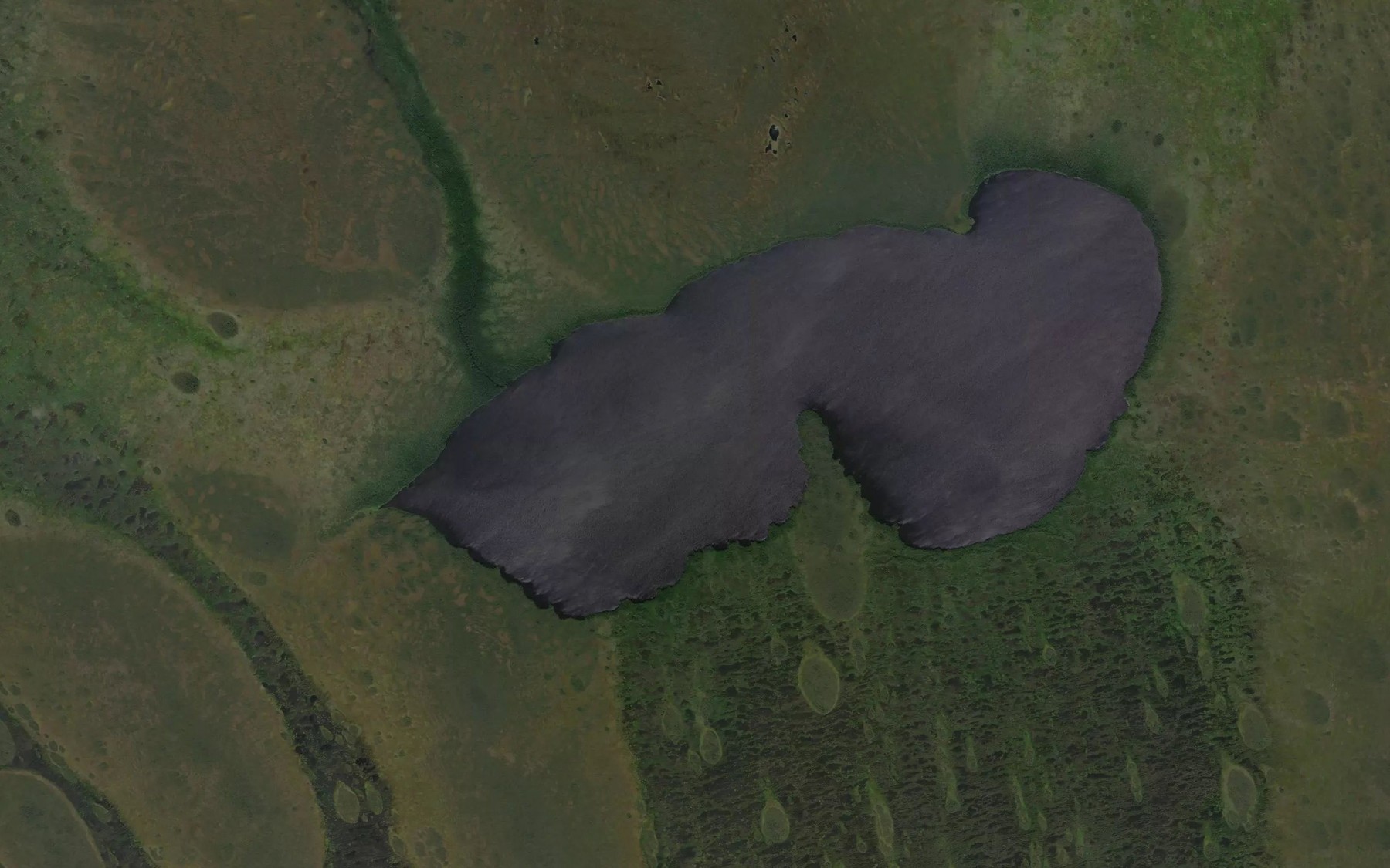 Satellite map of the Ozero Irgi