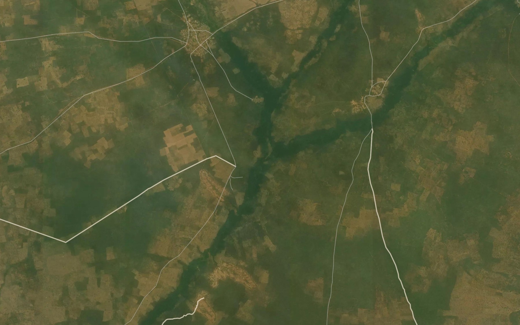 Satellite map of the RiverTekpa