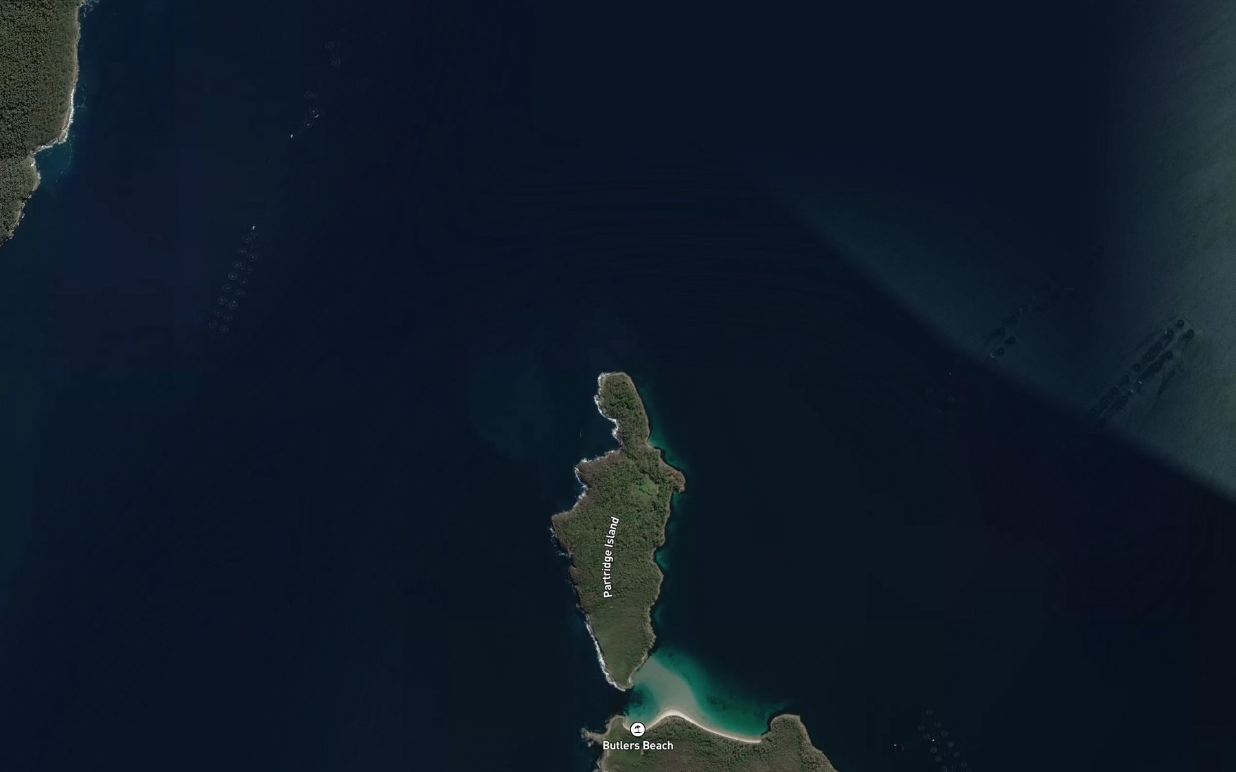 Satellite map of the The Anchorage