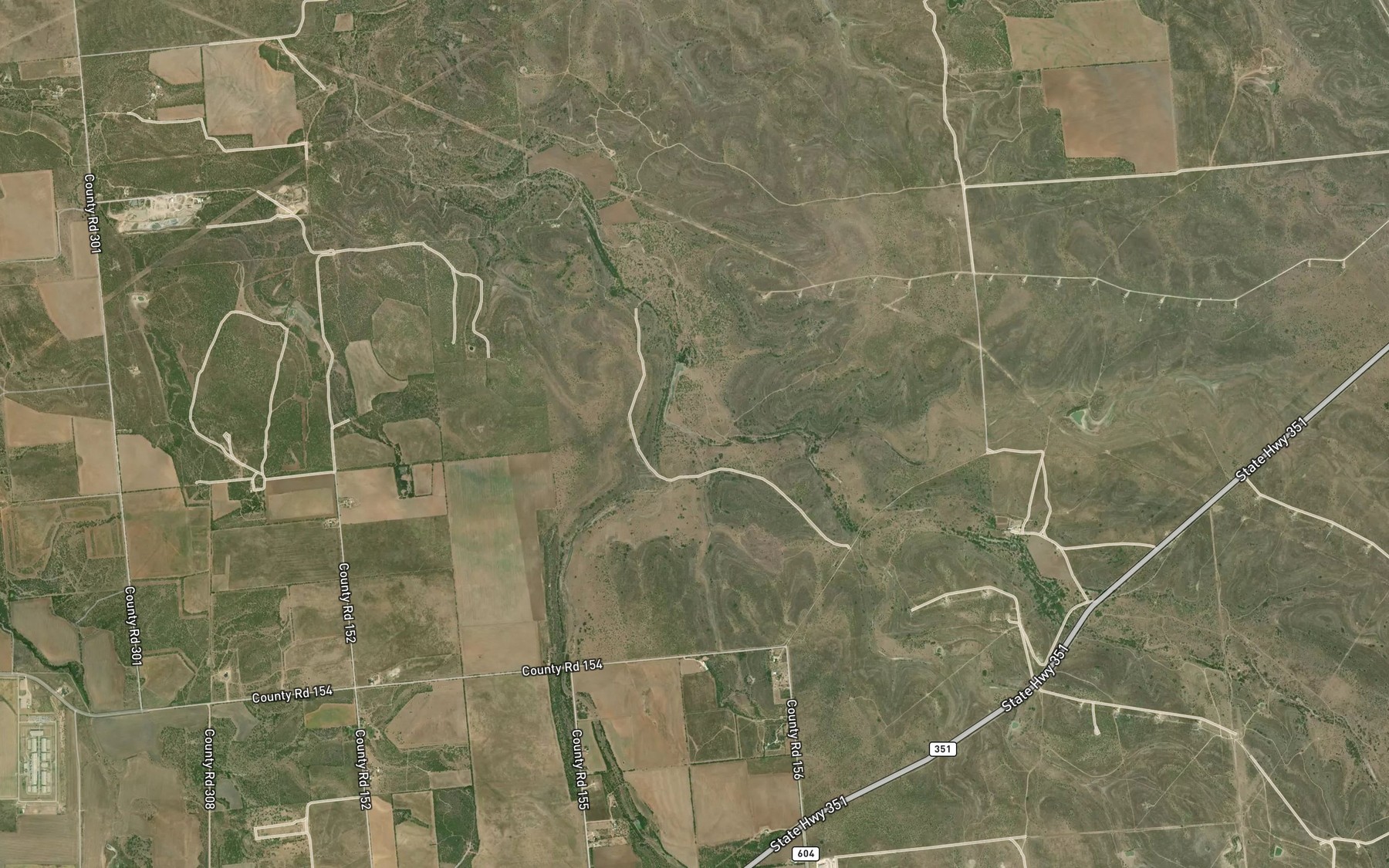 Satellite map of the West Fork Spring Creek