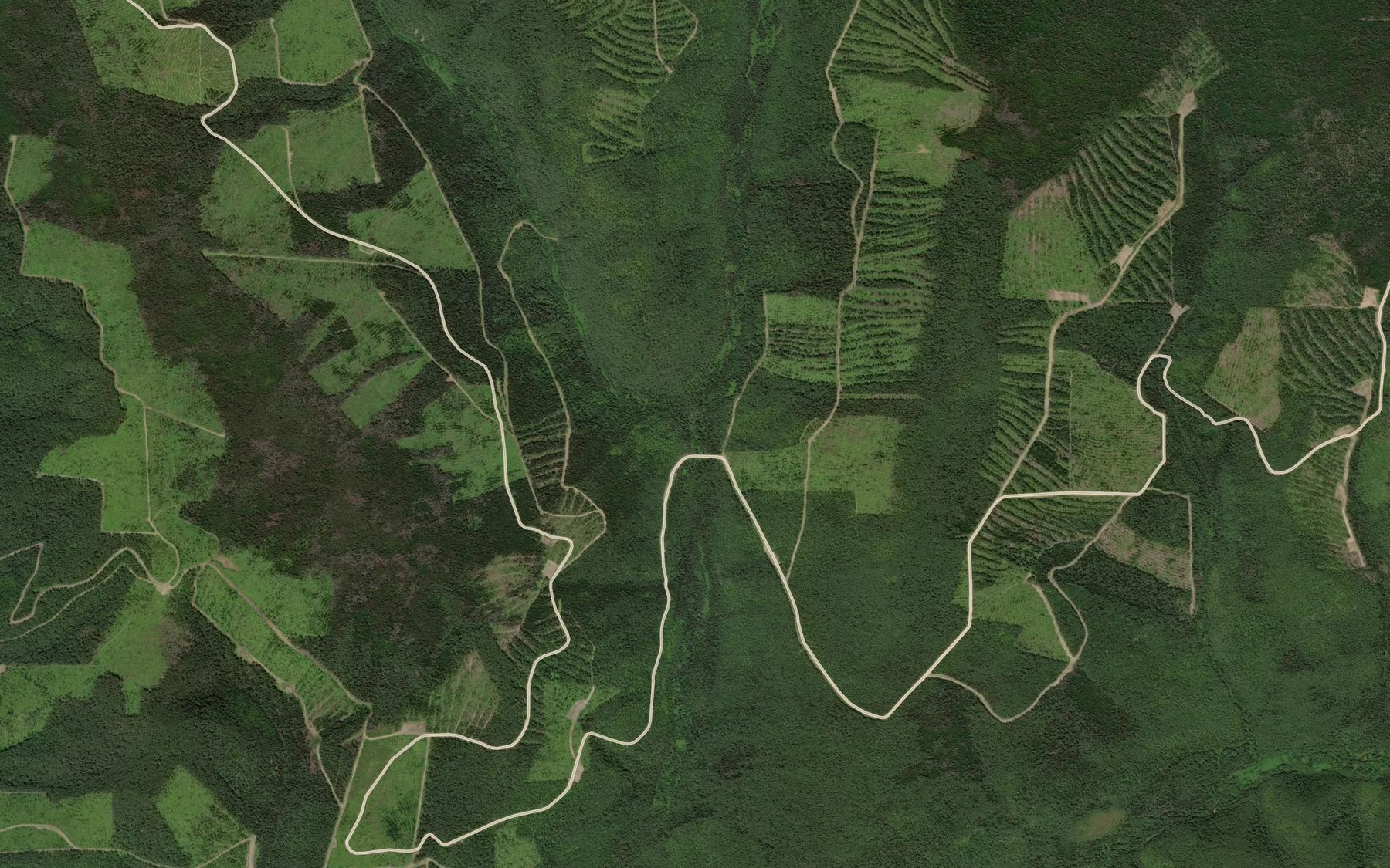 Satellite map of the Malaya Metai