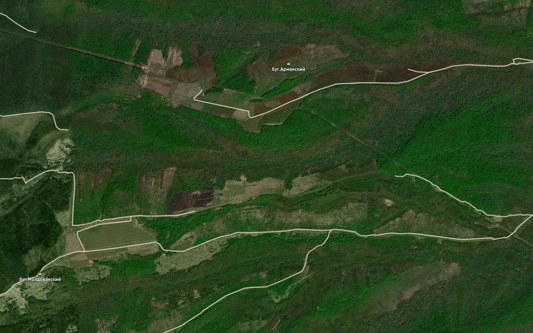 Satellite map of the Balka Tkacheva