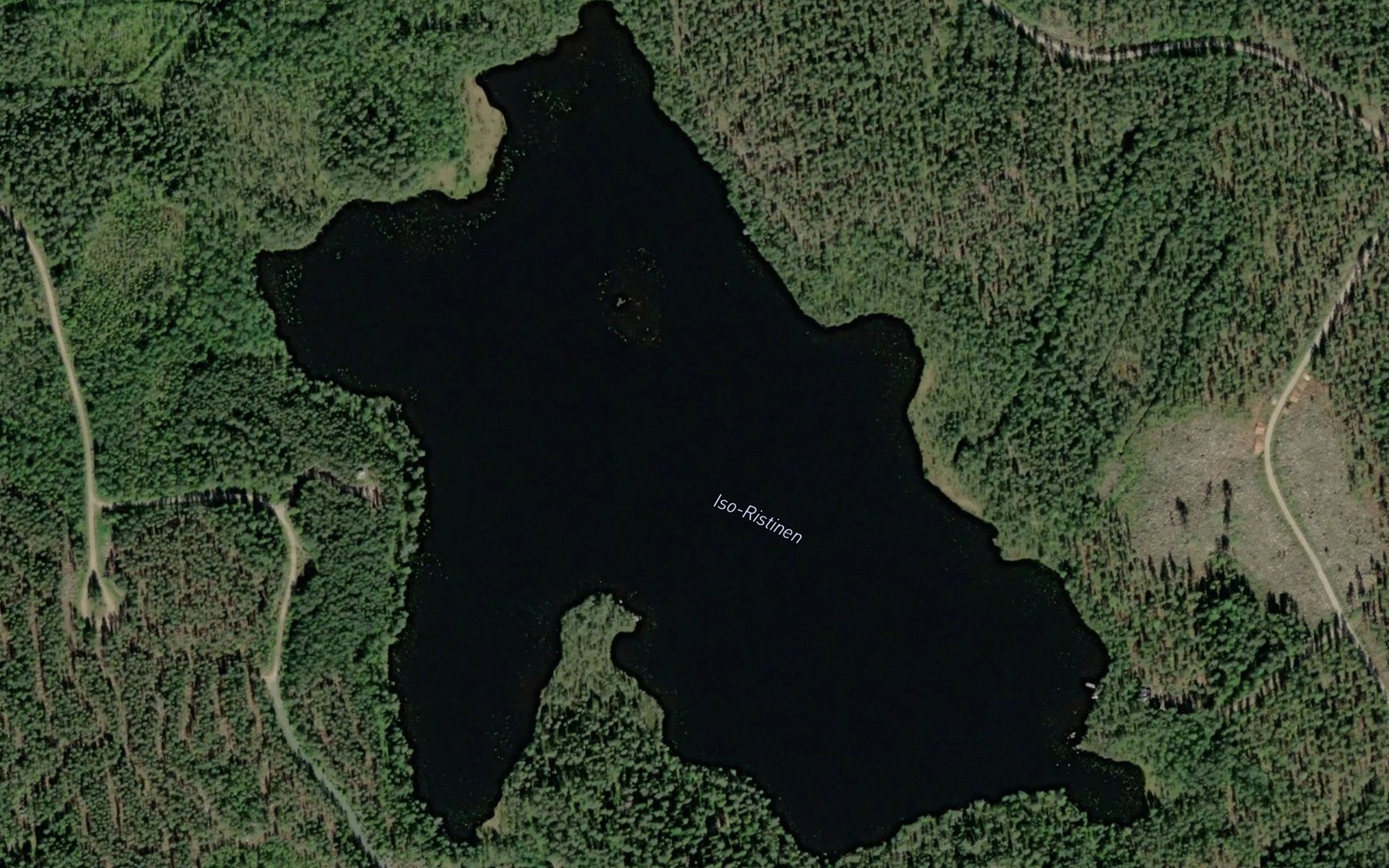 Satellite map of the Iso-Ristinen