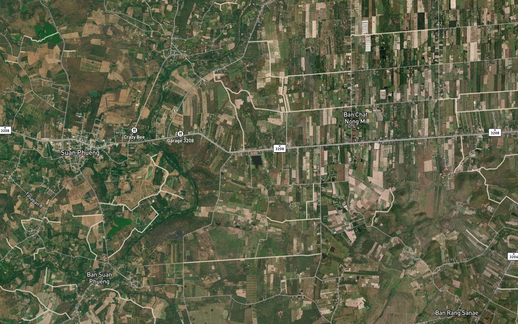 Satellite map of the Ang Kep Nam Ban Thung Ya