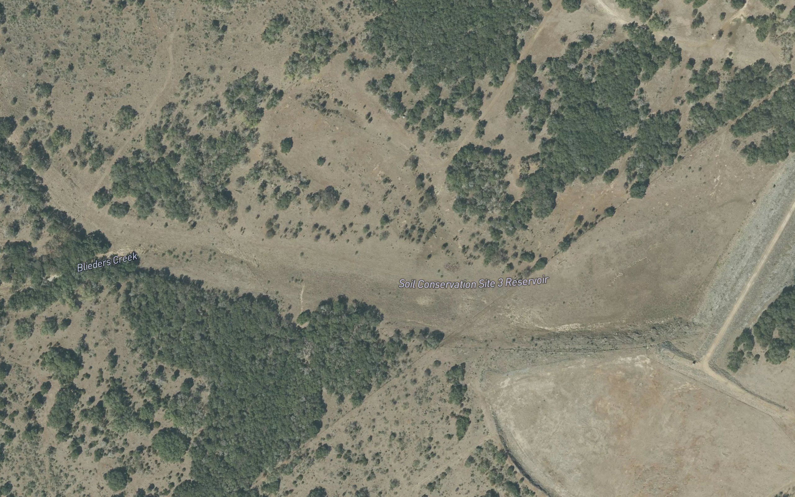 Soil Conservation Service Site 3 Reservoir
