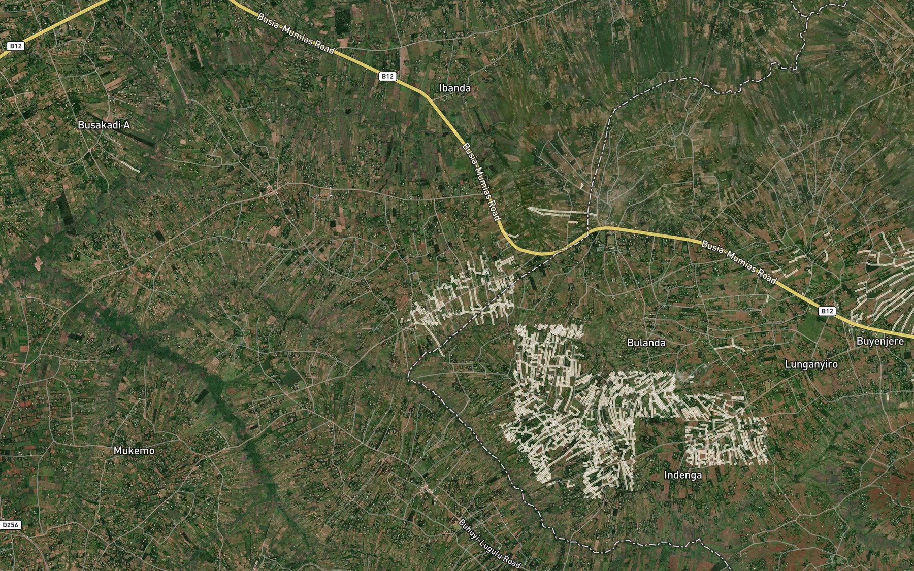 Satellite map of the Liyala
