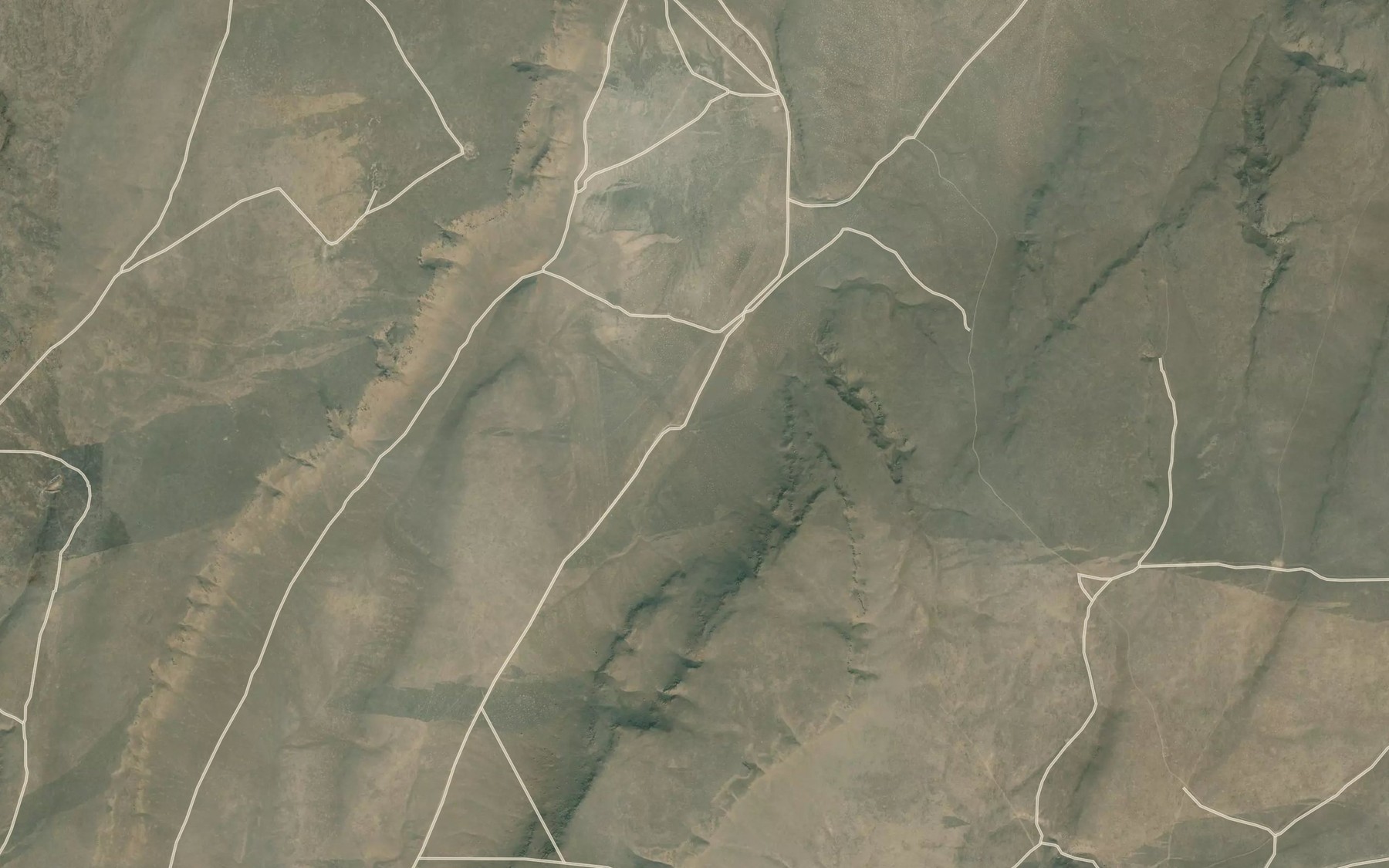 Satellite map of the Con Reservoir