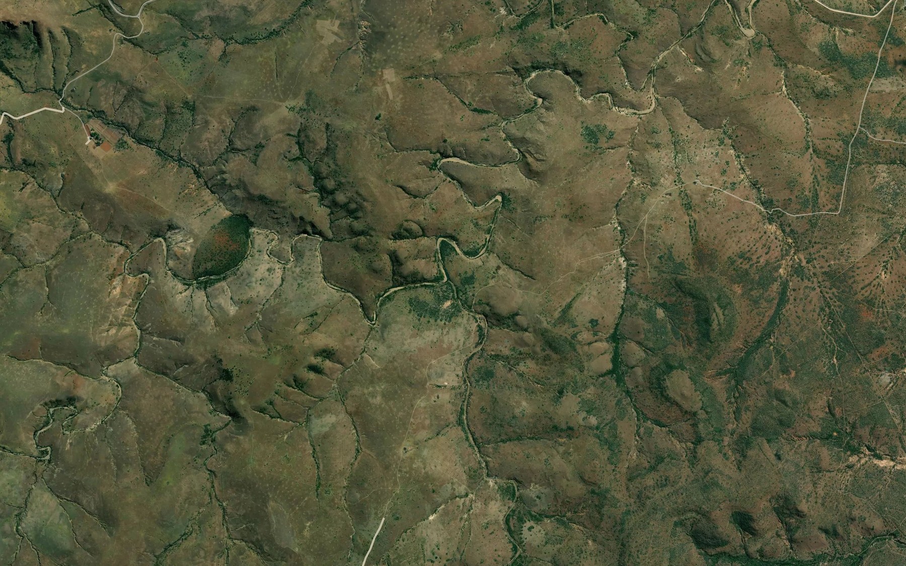 Satellite map of the Ndlovana