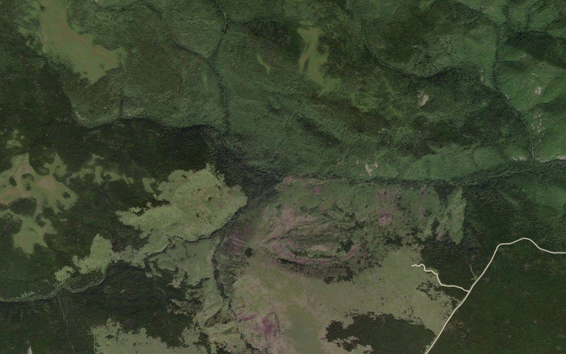 Satellite map of the Levyy Kandu