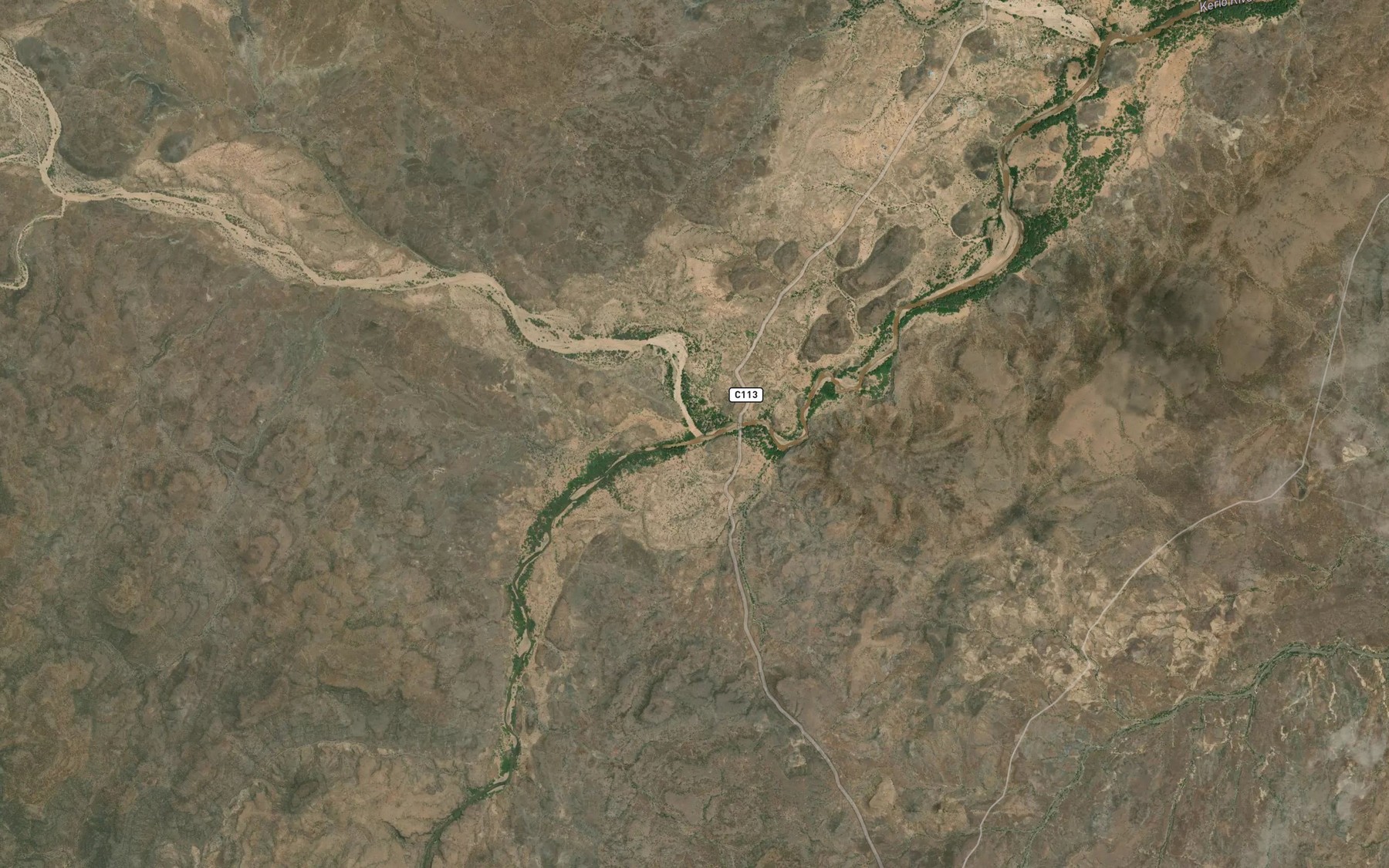 Satellite map of the Ngrombwe