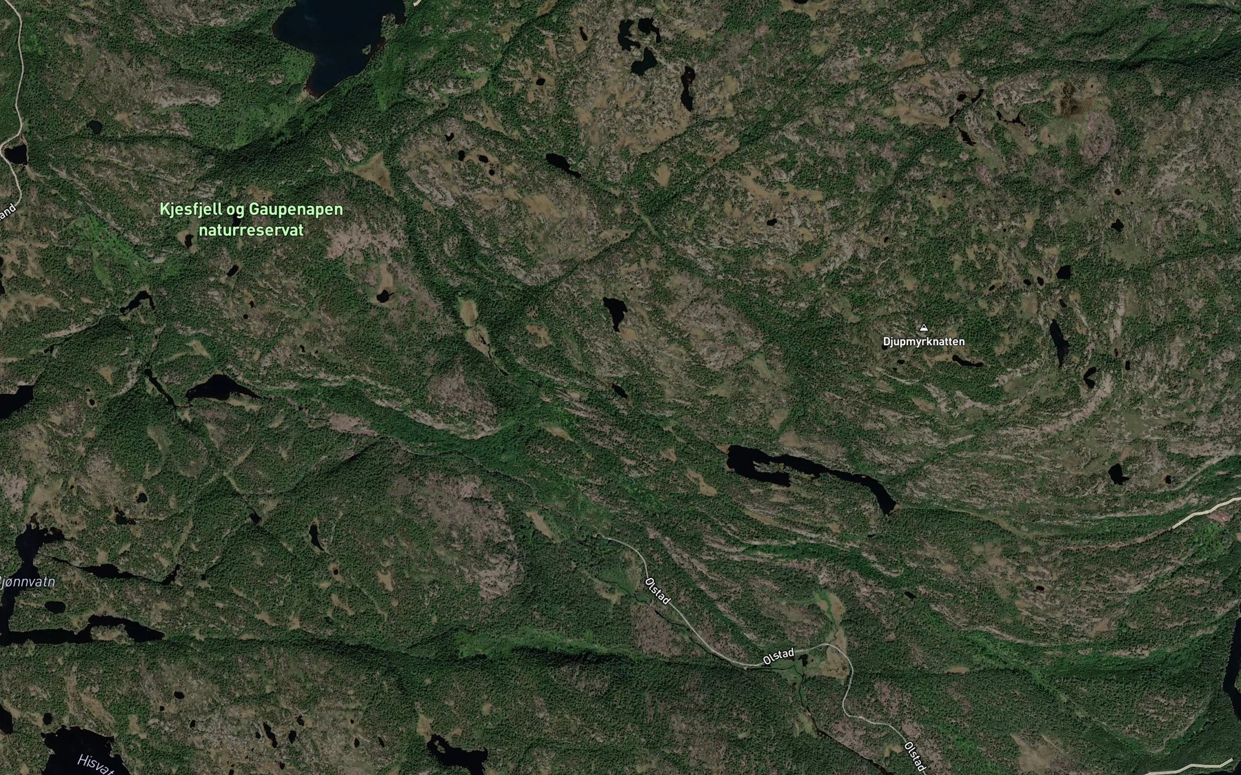 Satellite map of the Stenstjorn