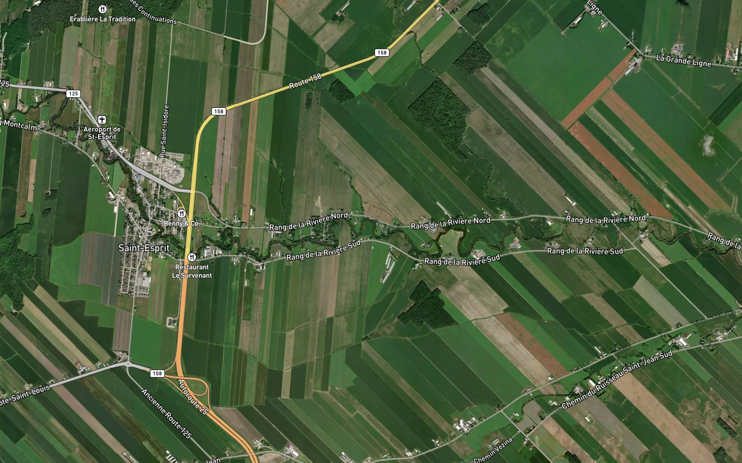 Cours d'eau Desroches