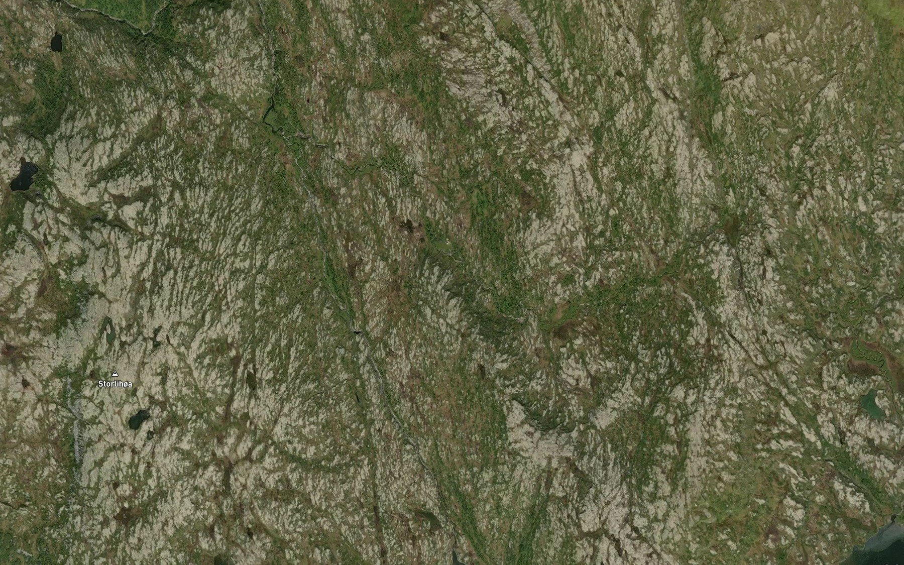 Satellite map of the Fjellbekken