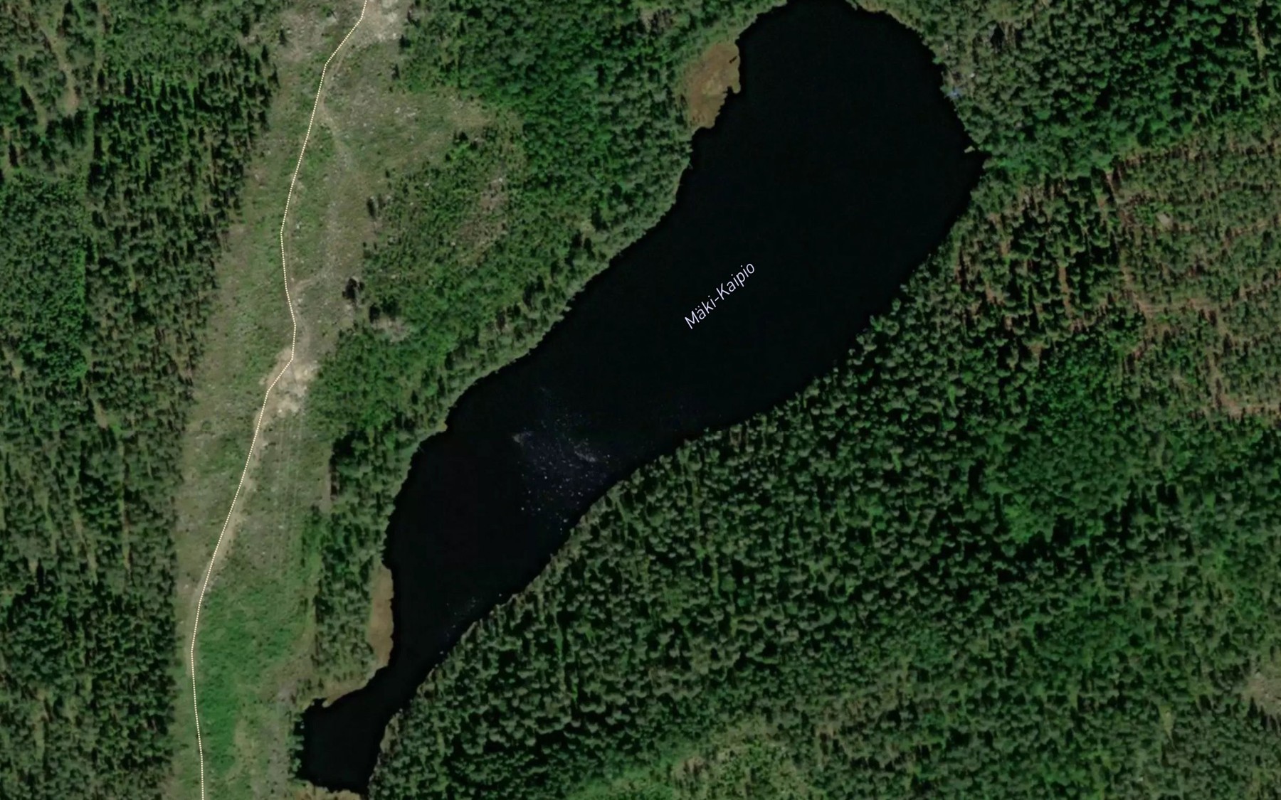 Satellite map of the Maki-Kaipio