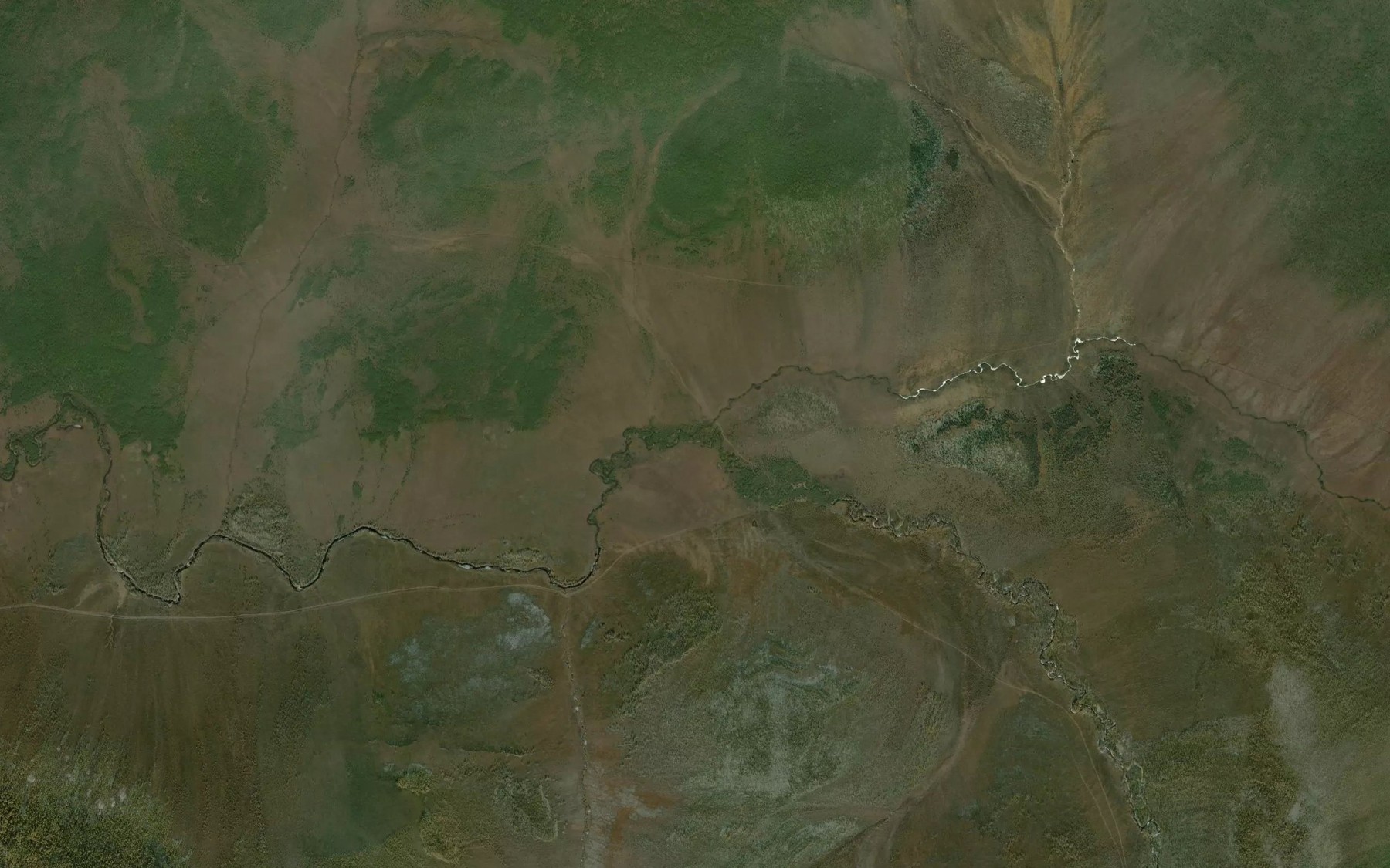 Satellite map of the Bukhtokan