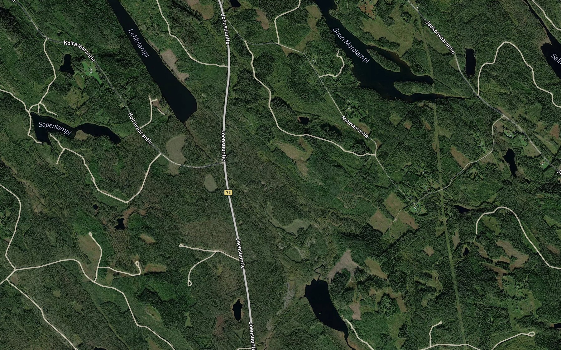 Satellite map of the Lalleropuro