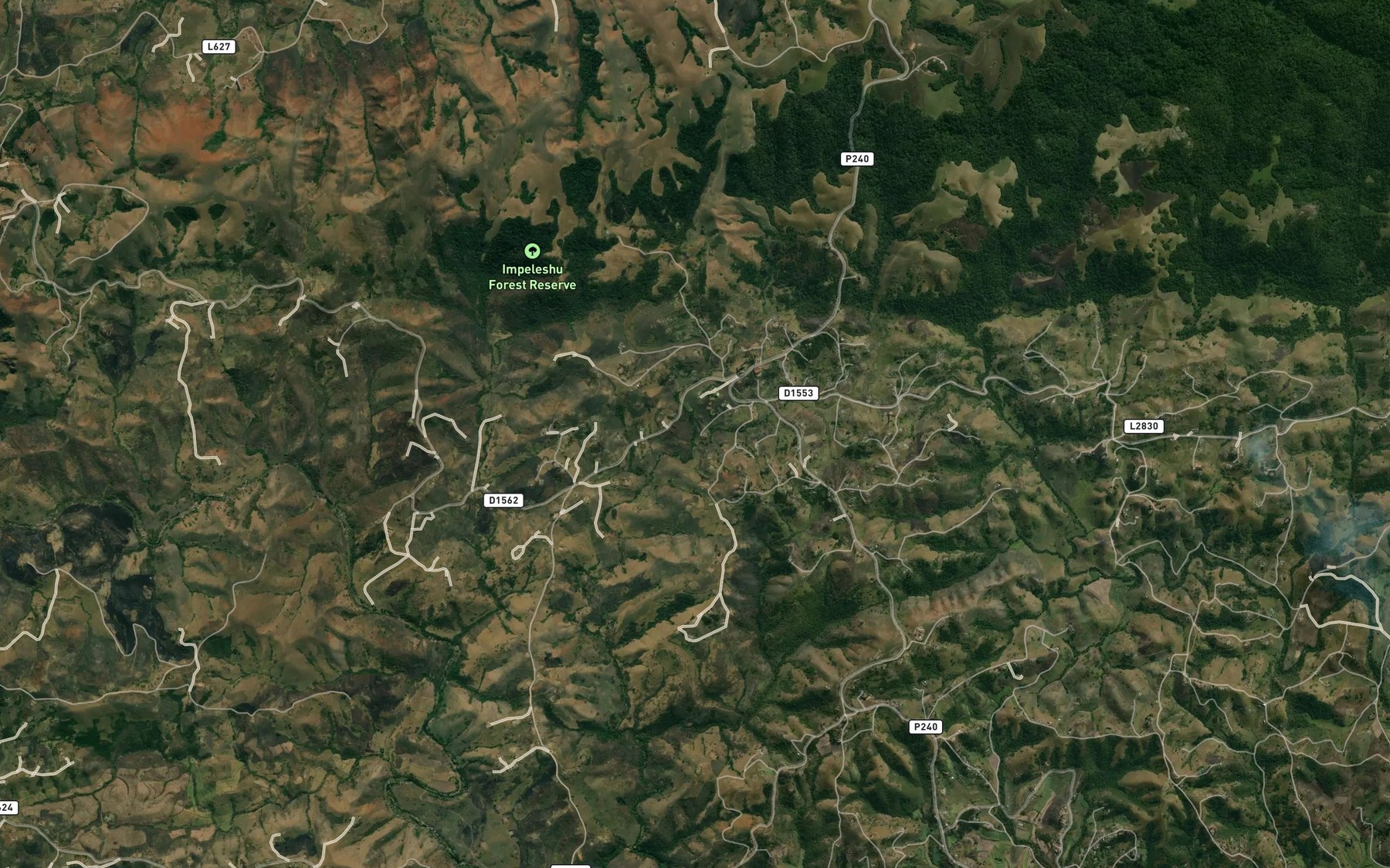 Satellite map of the Mazane