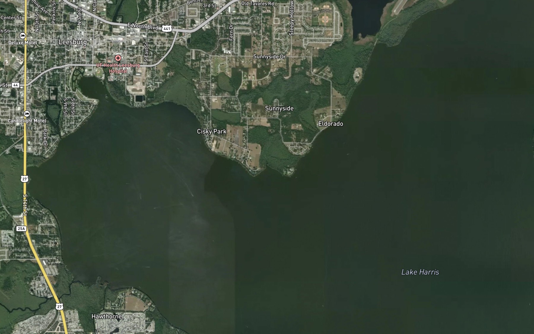 Satellite map of the Spot 6