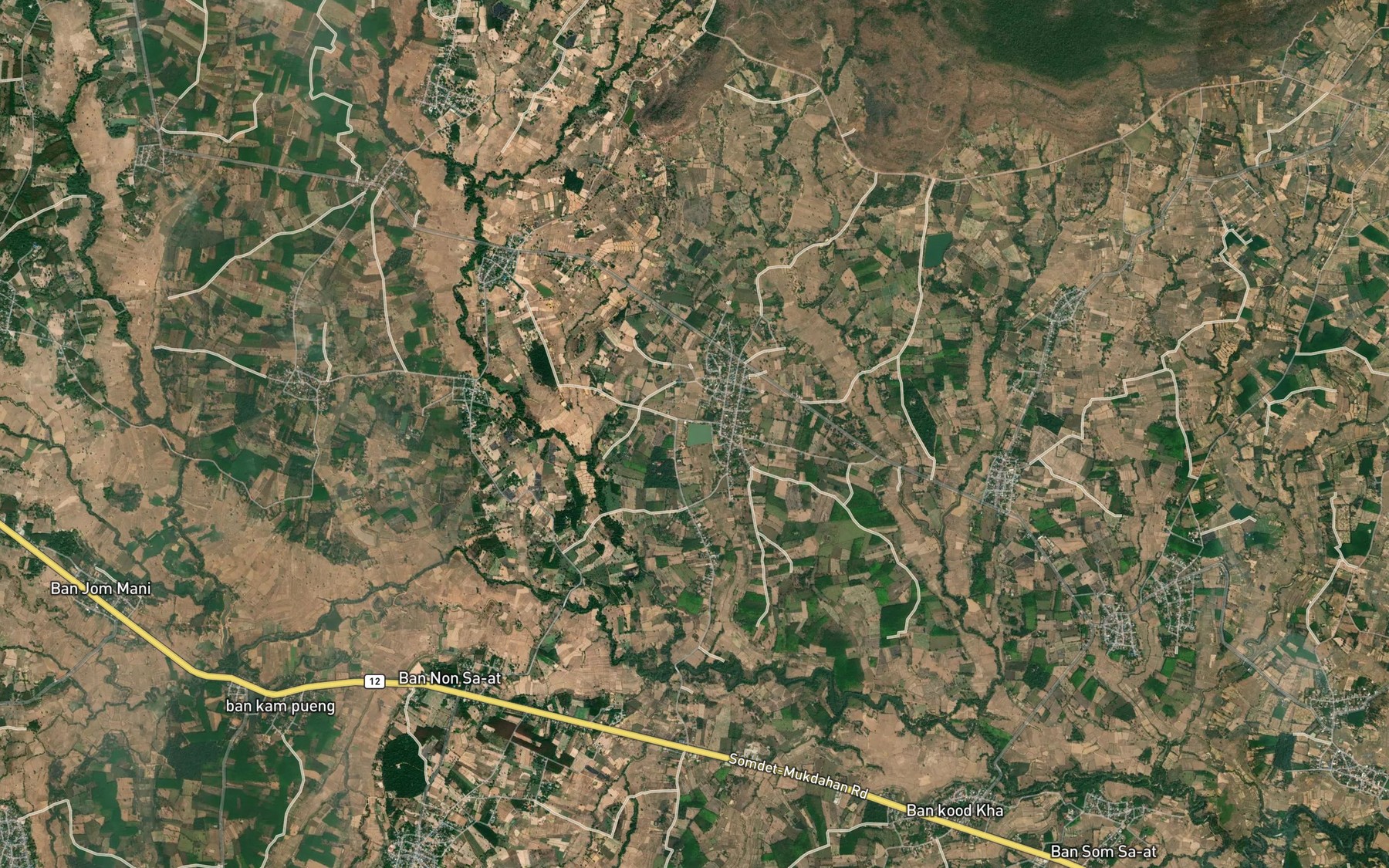 Satellite map of the Sa Nam Ban Phang Khon
