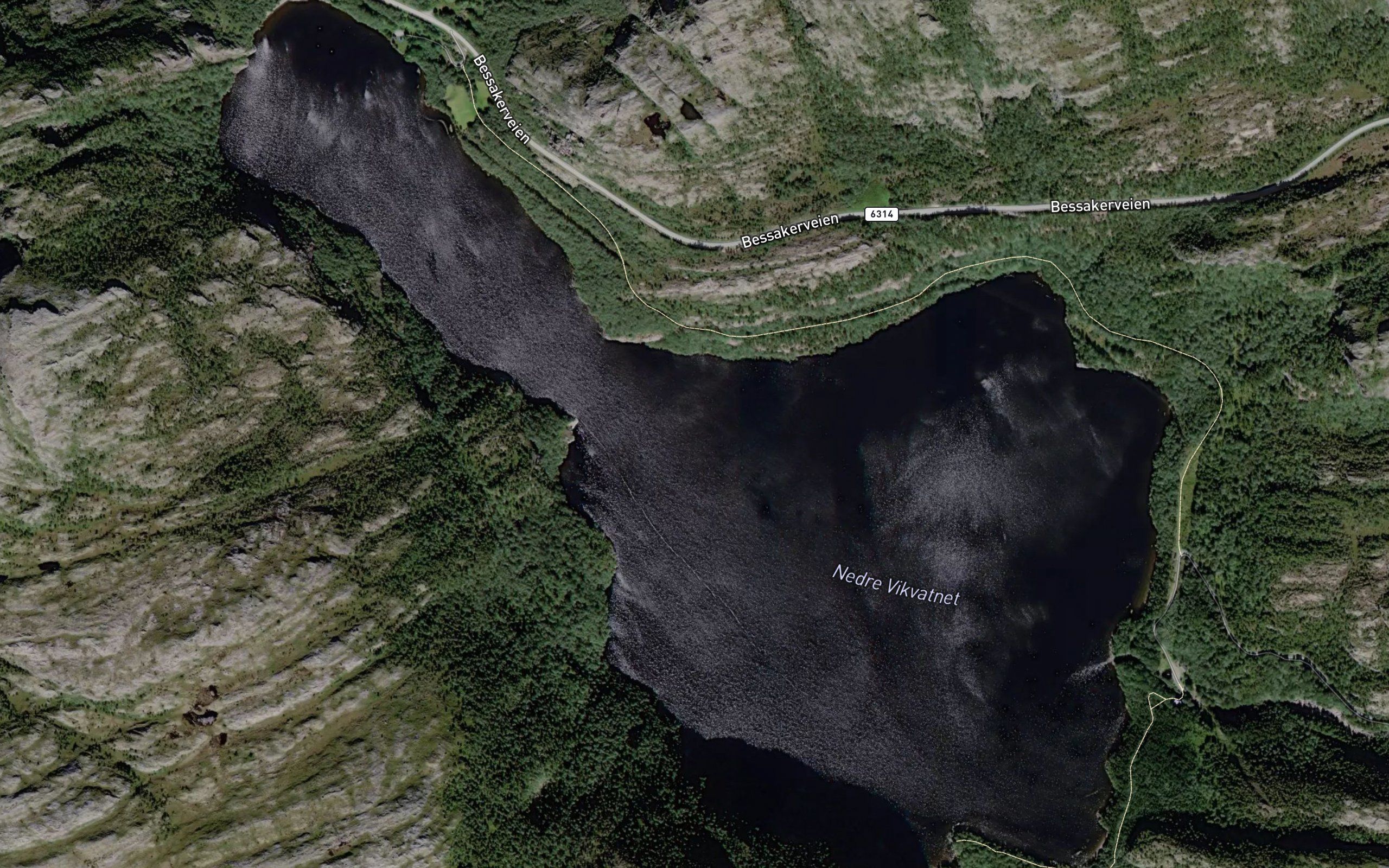 Ner Vikvatnet