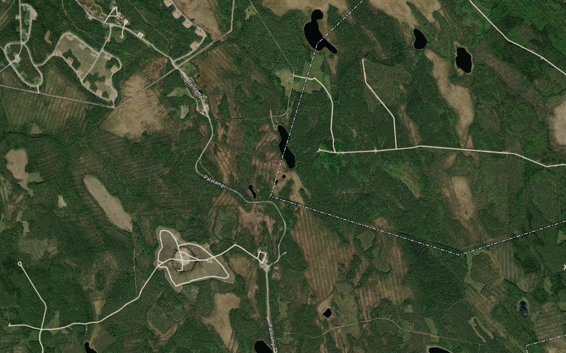 Satellite map of the Putamat