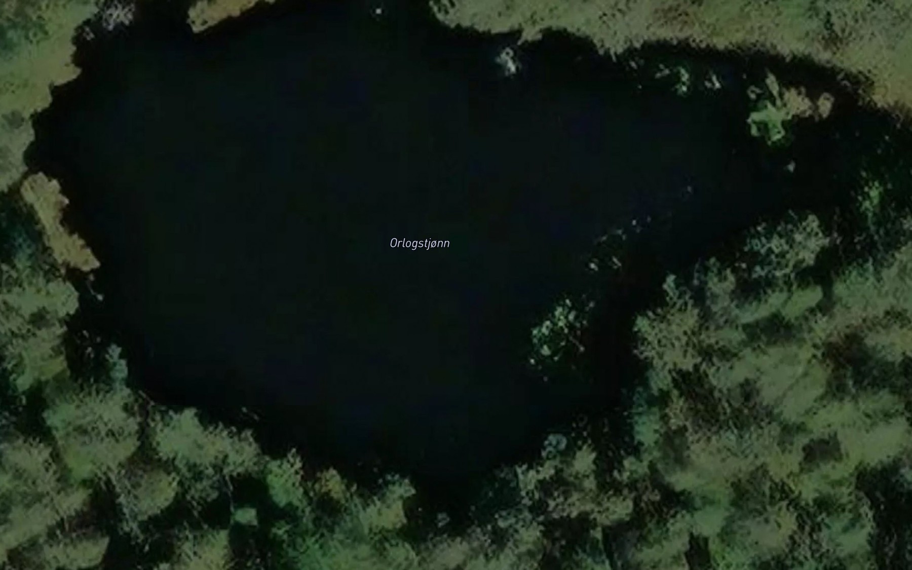 Satellite map of the Orlogstjonn