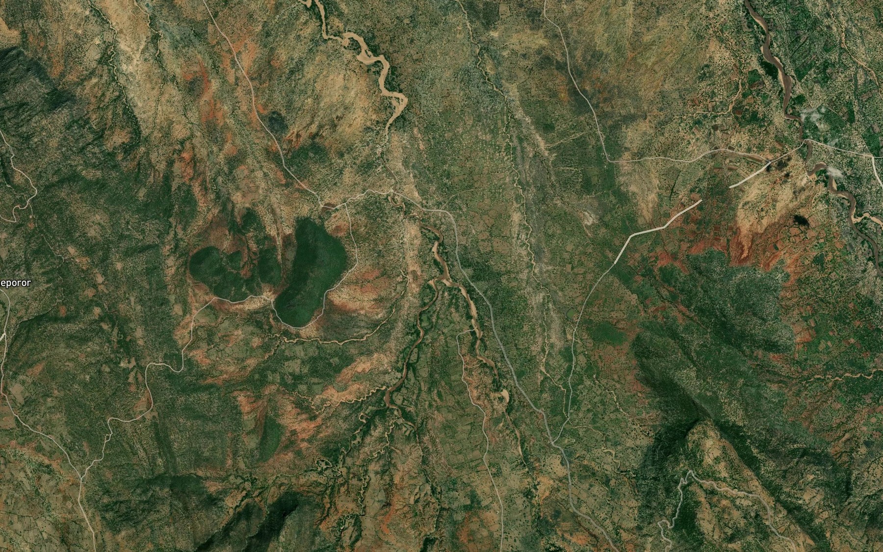 Satellite map of the Kabelet