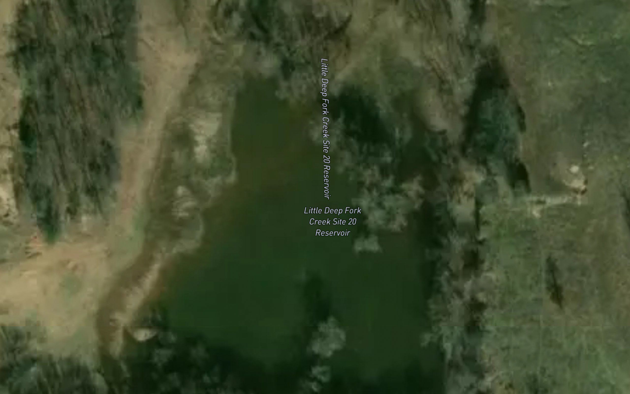 Little Deep Fork Creek Site 20 Reservoir