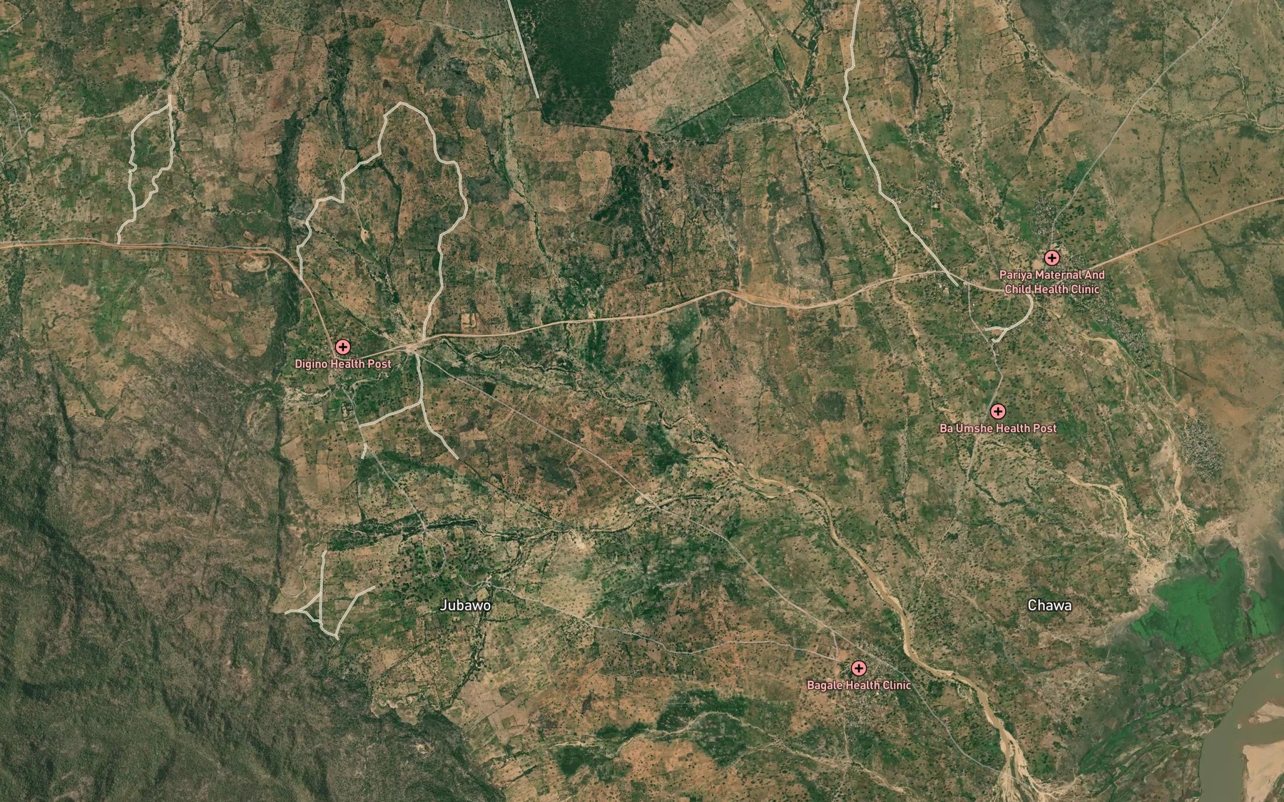 Satellite map of the Mayel Kilaru