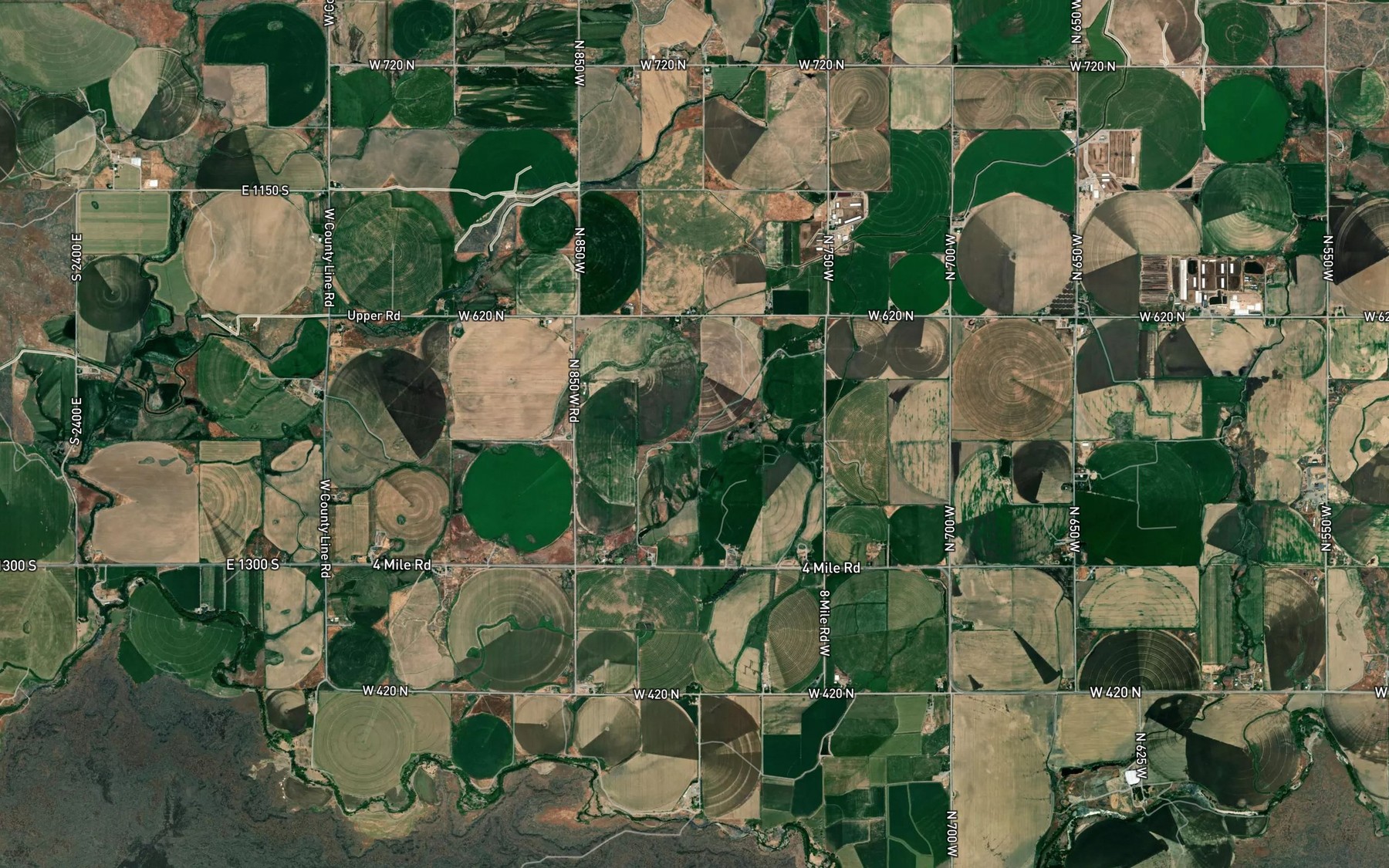 Satellite map of the Lateral 916C3