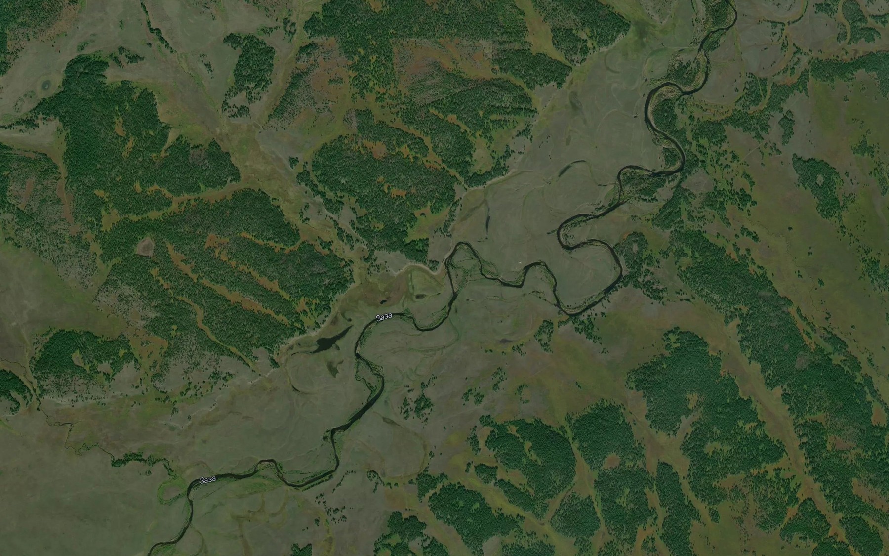 Satellite map of the Terepkhe