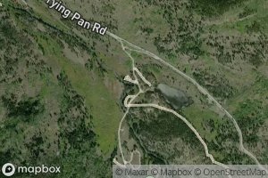 Satellite map of the Sellar Creek