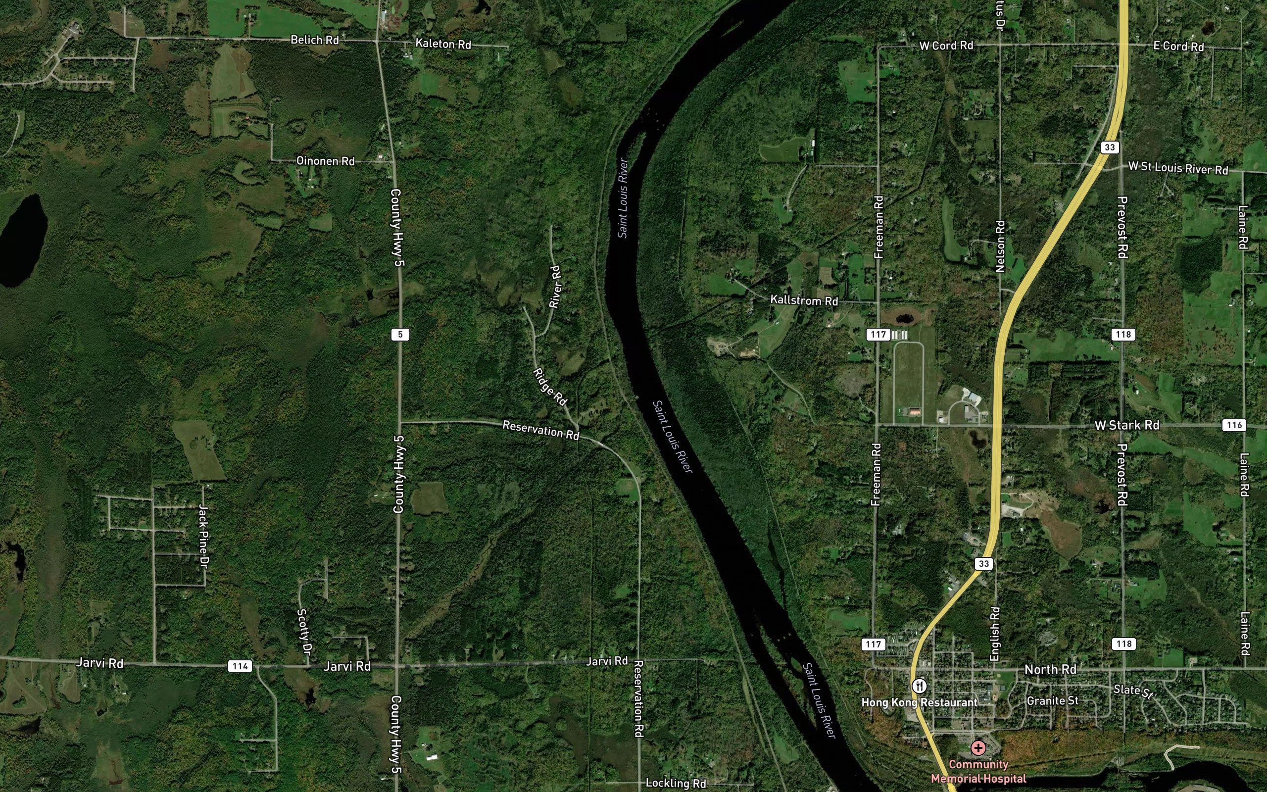 Fond du Lac Creek