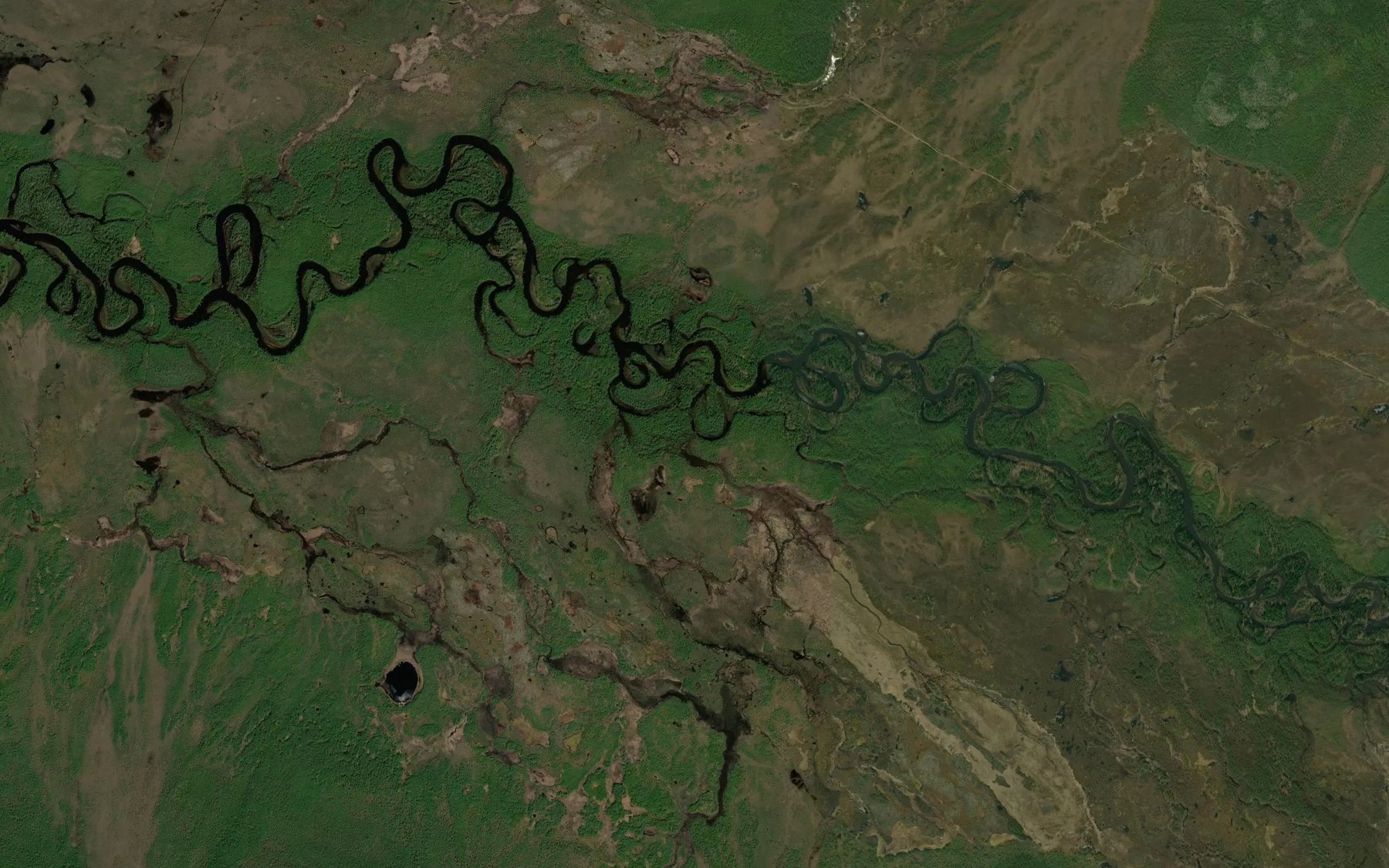 Satellite map of the Topkiy