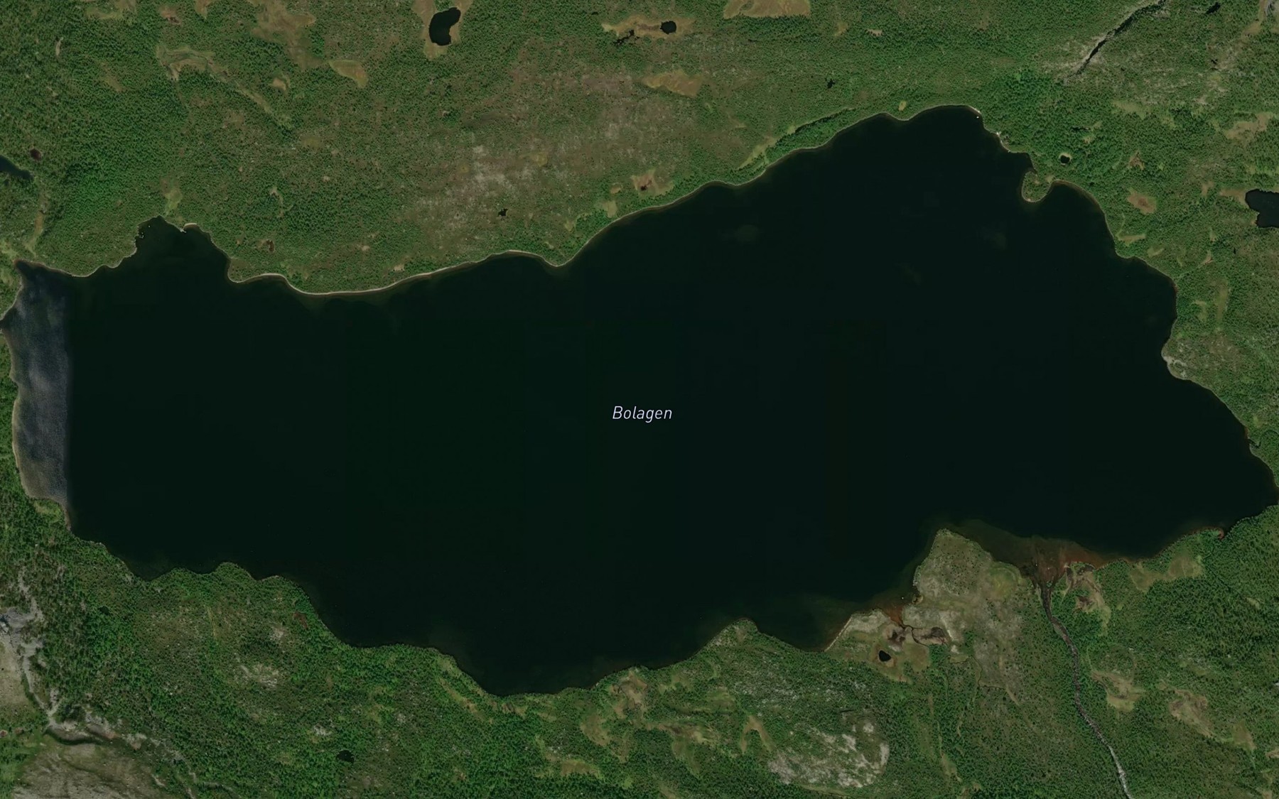 Satellite map of the Bolagen
