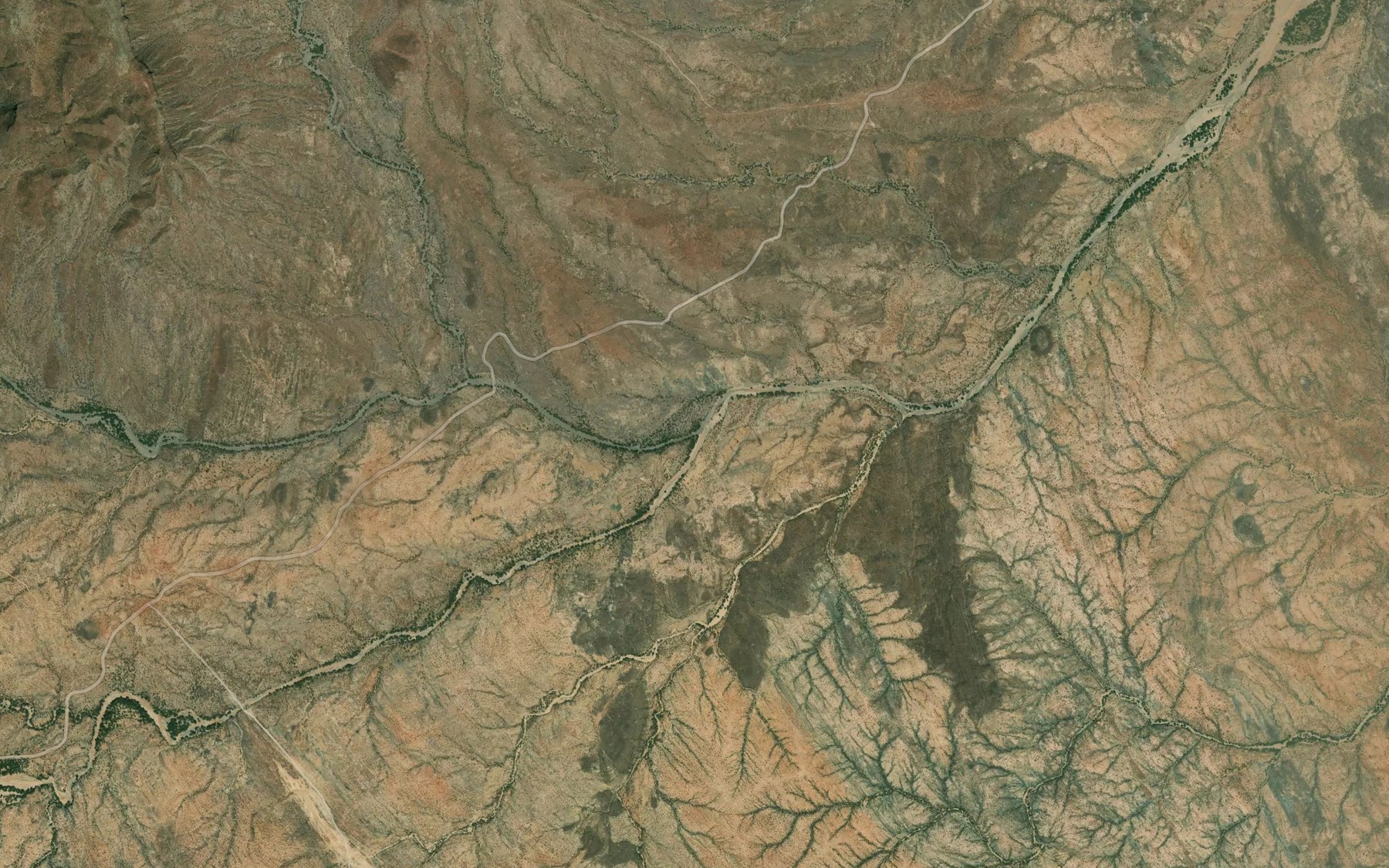 Satellite map of the Buleth
