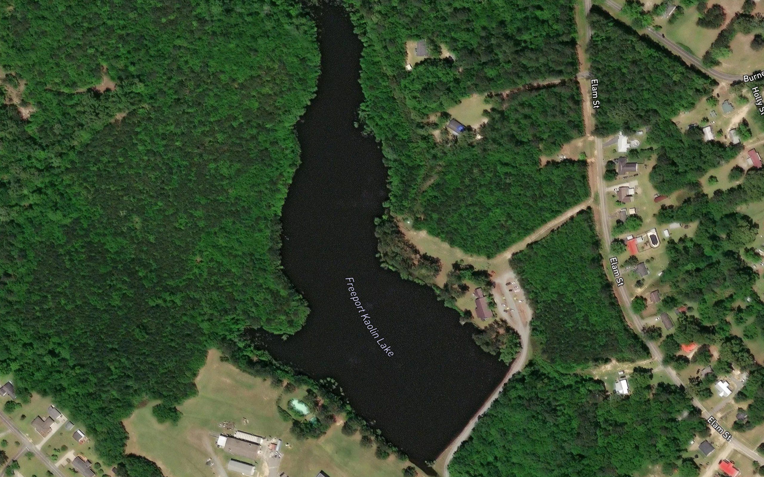 Freeport Kaolin Lake