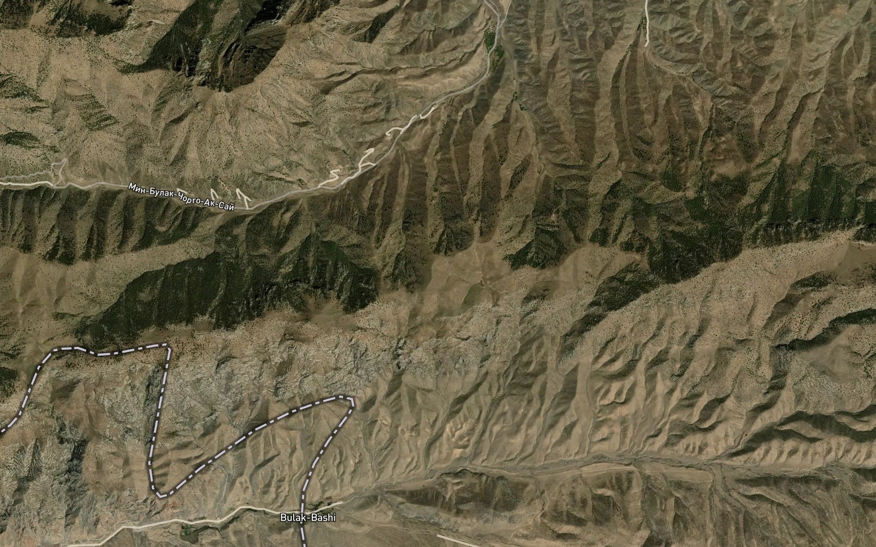 Satellite map of the Rodnik Kuduk