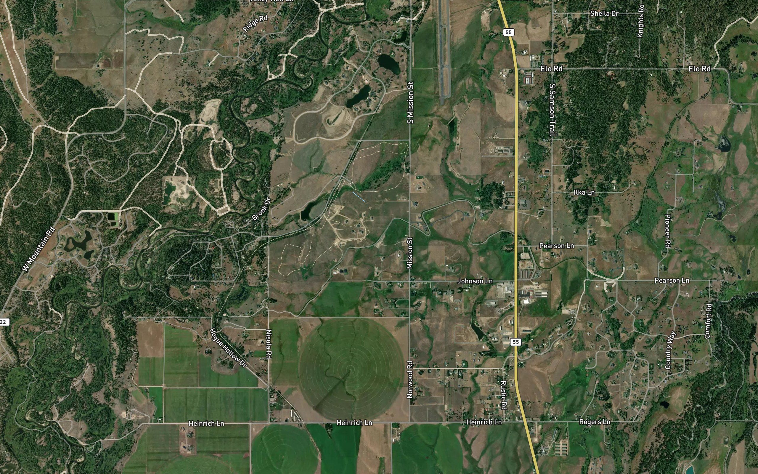 Lake Irrigation District Canal