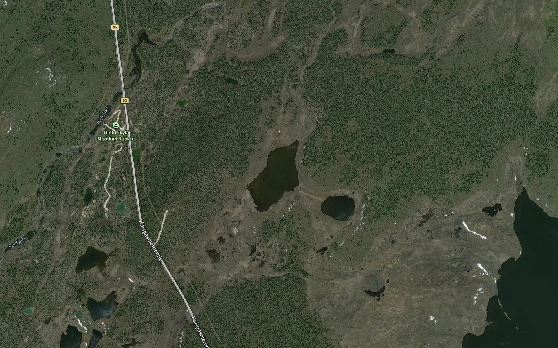 Satellite map of the Huikkemcielgjavri